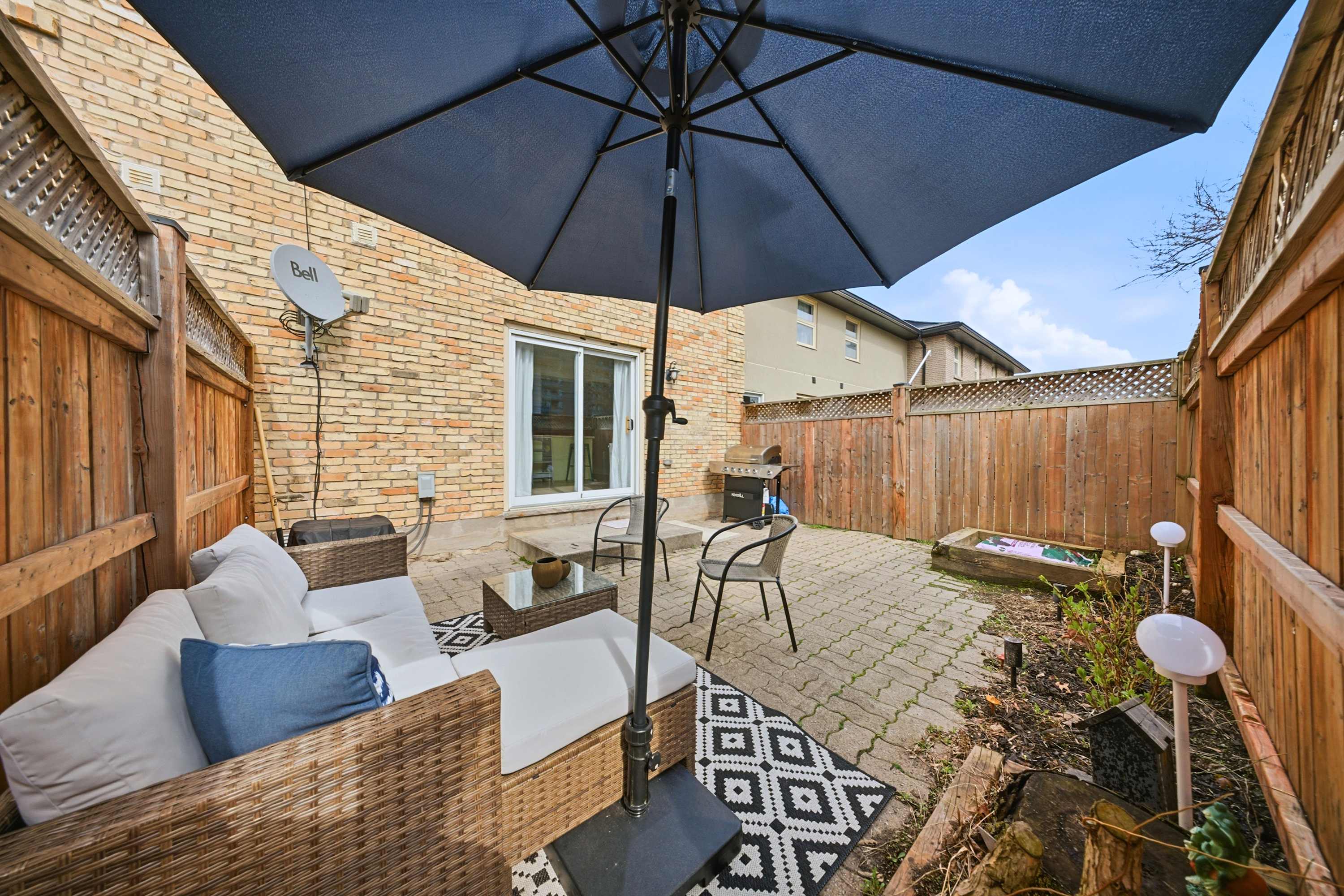 Relaxing patio lounge area perfect for unwinding anytime
