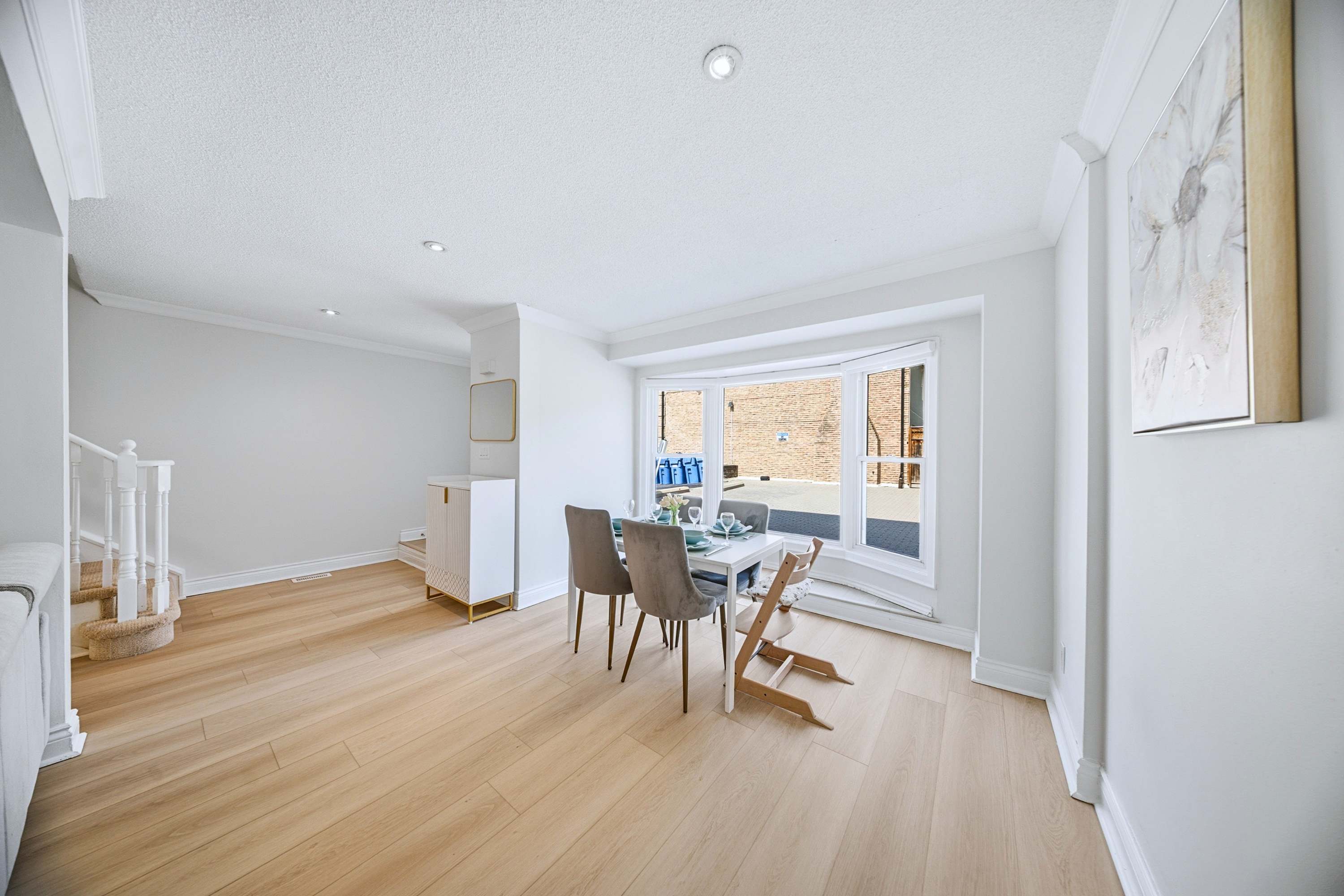 Cozy dining area ideal for meals and gathering