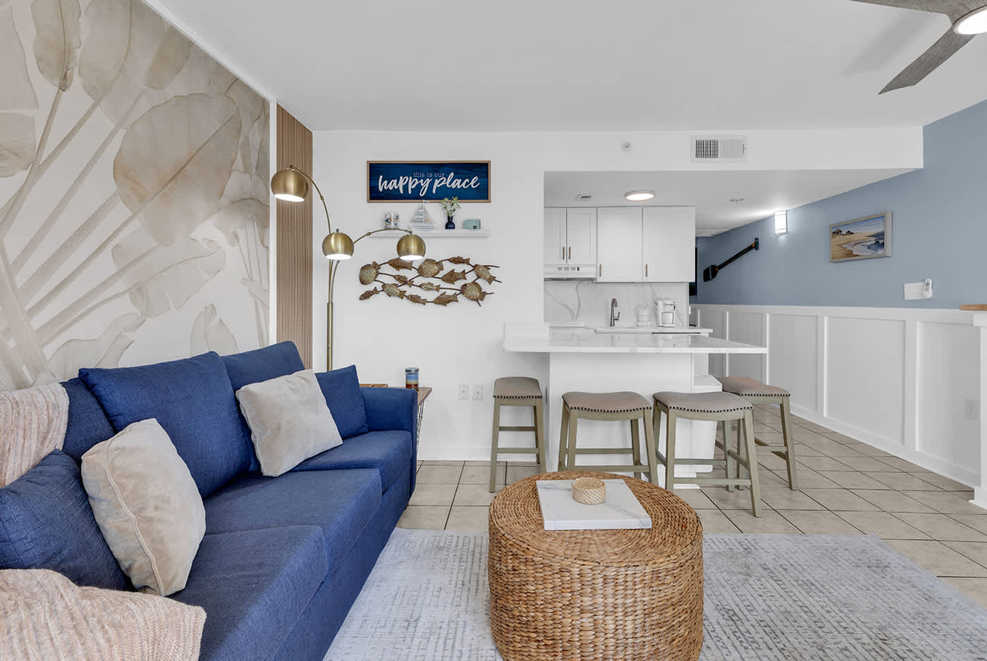 Kick back and let the beach vibes roll in
