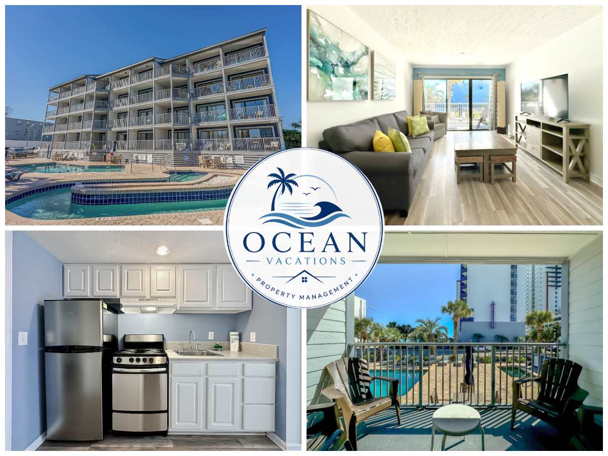 1BR | Sleeps 4 | Walk To The Beach | Pool | 2000 — Myrtle Beach, SC — vacation rental