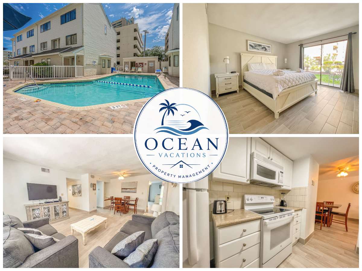 1BR | Sleeps 4 | Walk To The Beach | Pool | 5112 — Myrtle Beach, SC — vacation rental