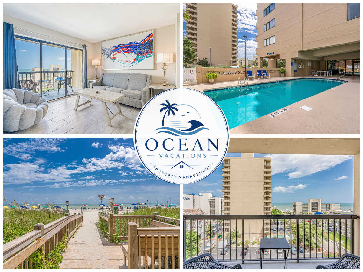 1BR | Sleeps 6 | Steps to The Beach | Pool | 7500 — Myrtle Beach, SC — vacation rental
