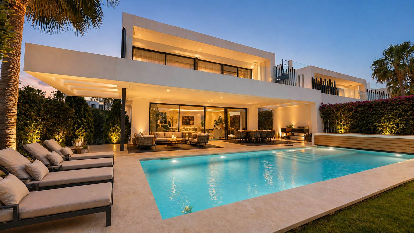 Villa Altos Puente Romano Private Pool, Rooftop Jacuzzi Gym — Marbella, Andalusia — vacation rental