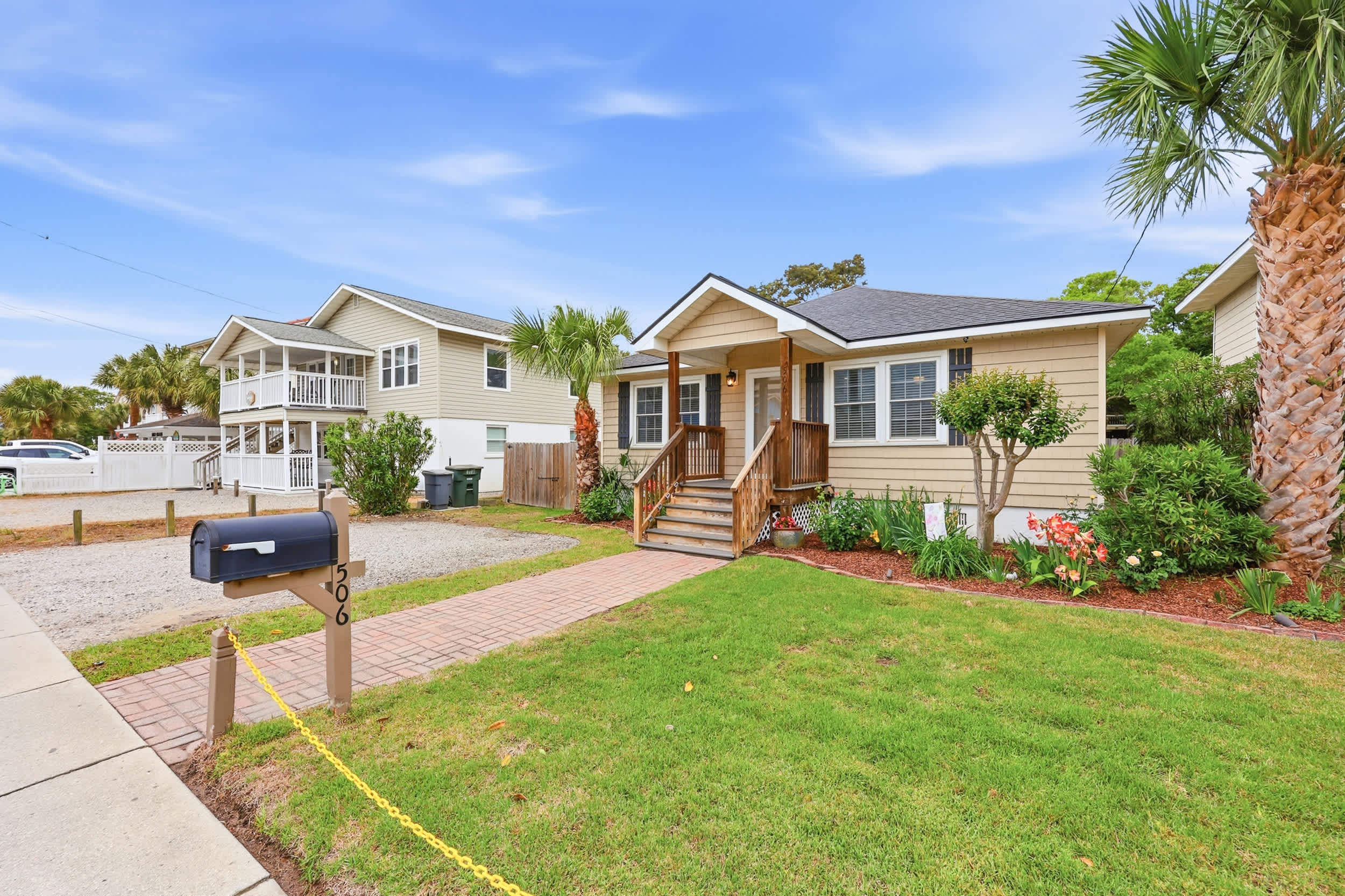 Endless Summer 100 Feet to Beach  with Fenced Yard Grill