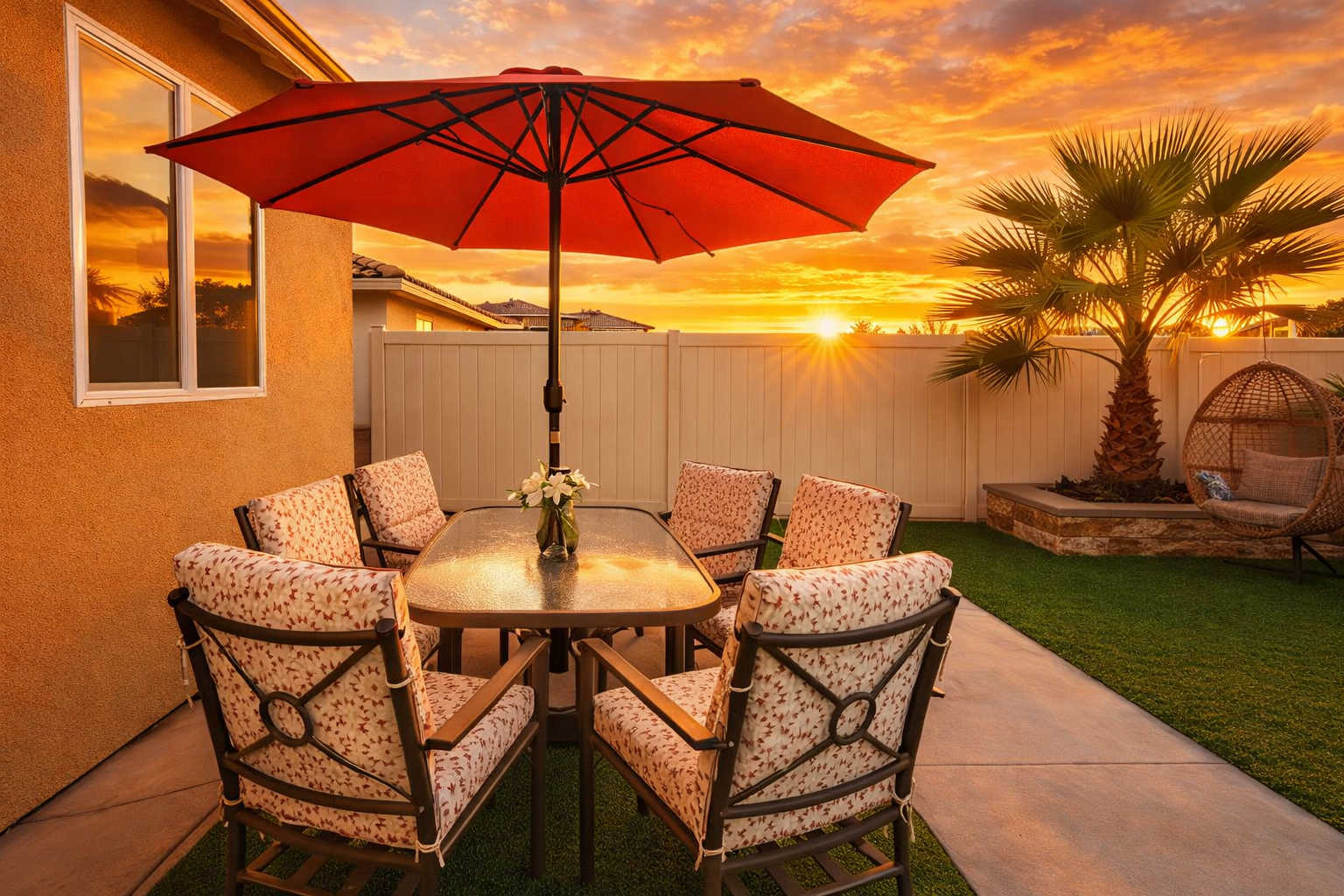Back yard