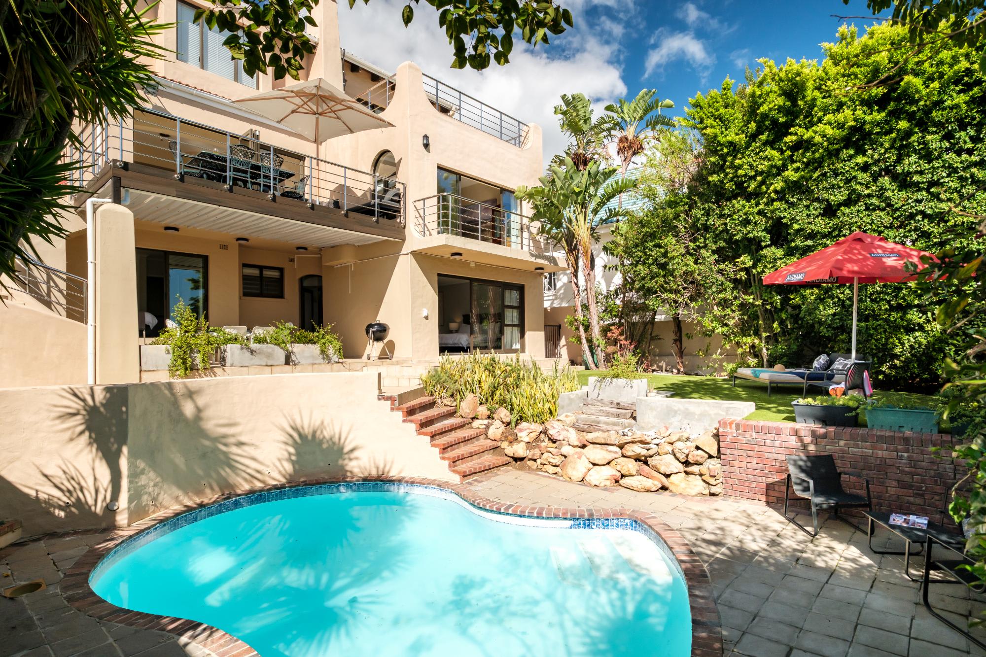 Homely Sea Point 3bd Villa w Garden Pool Kaya Eden