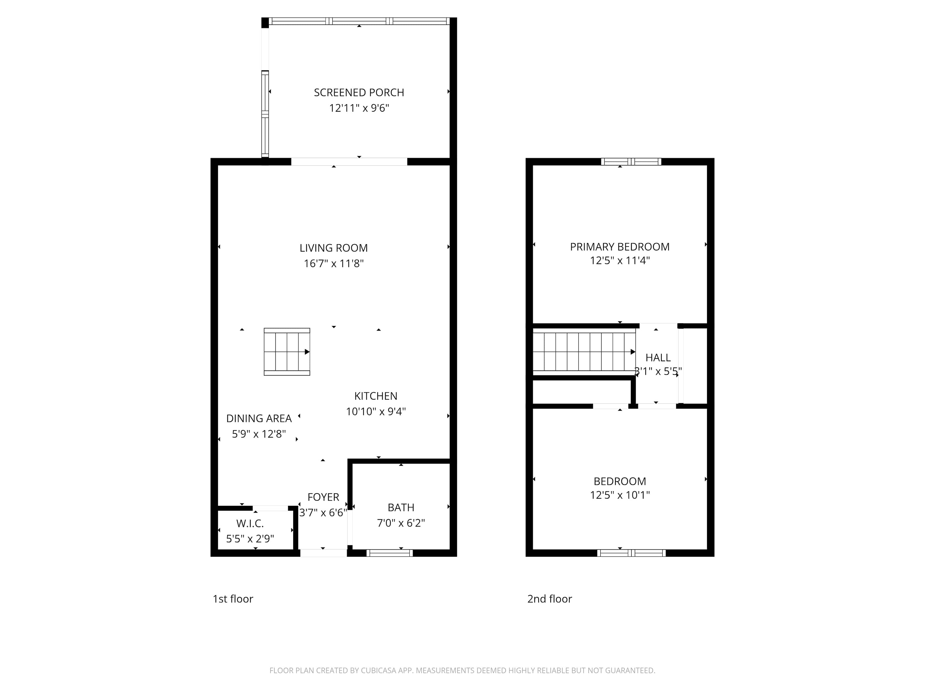 Chalet 60's Floor Plan Layout.