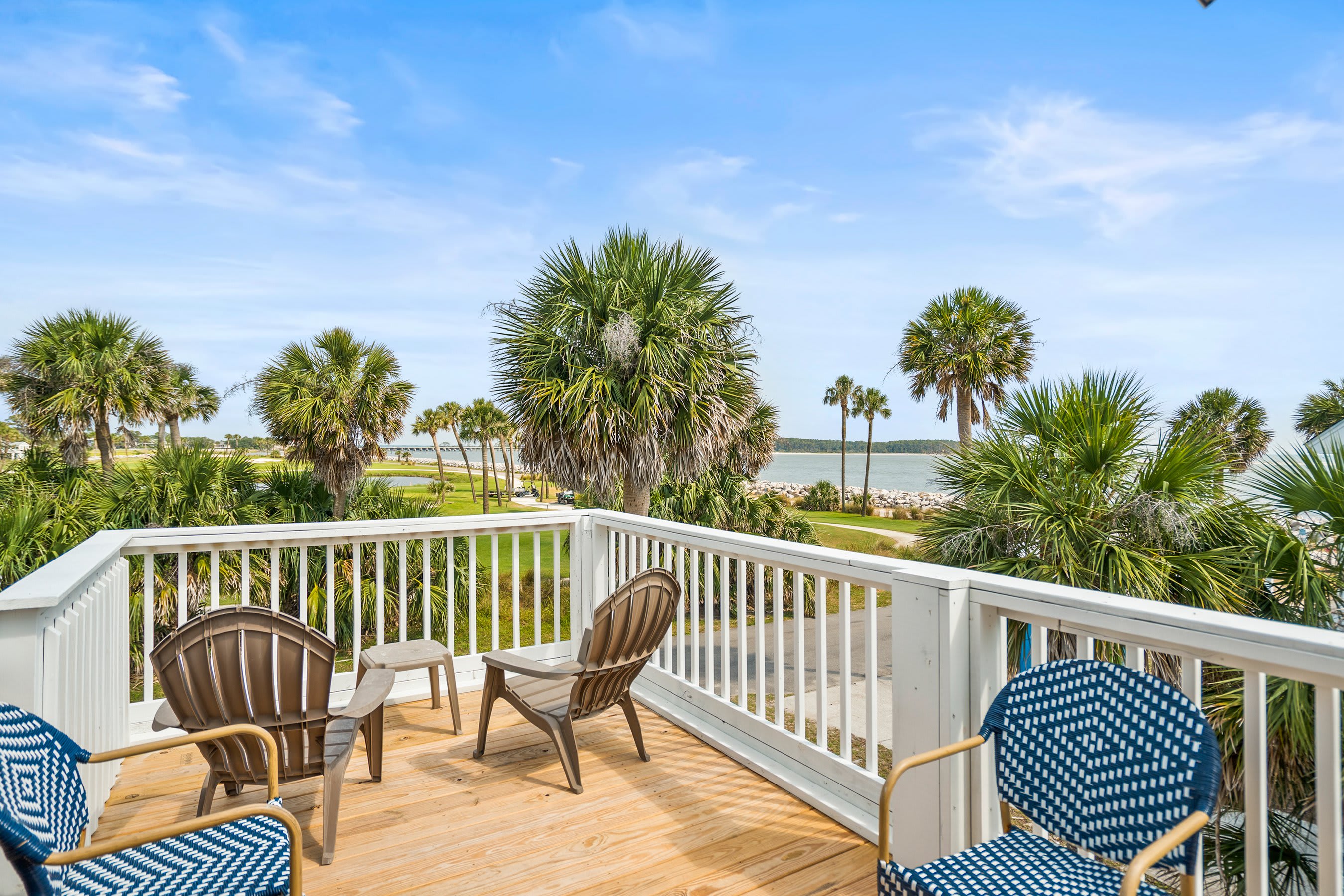 2nd floor balcony with ocean views