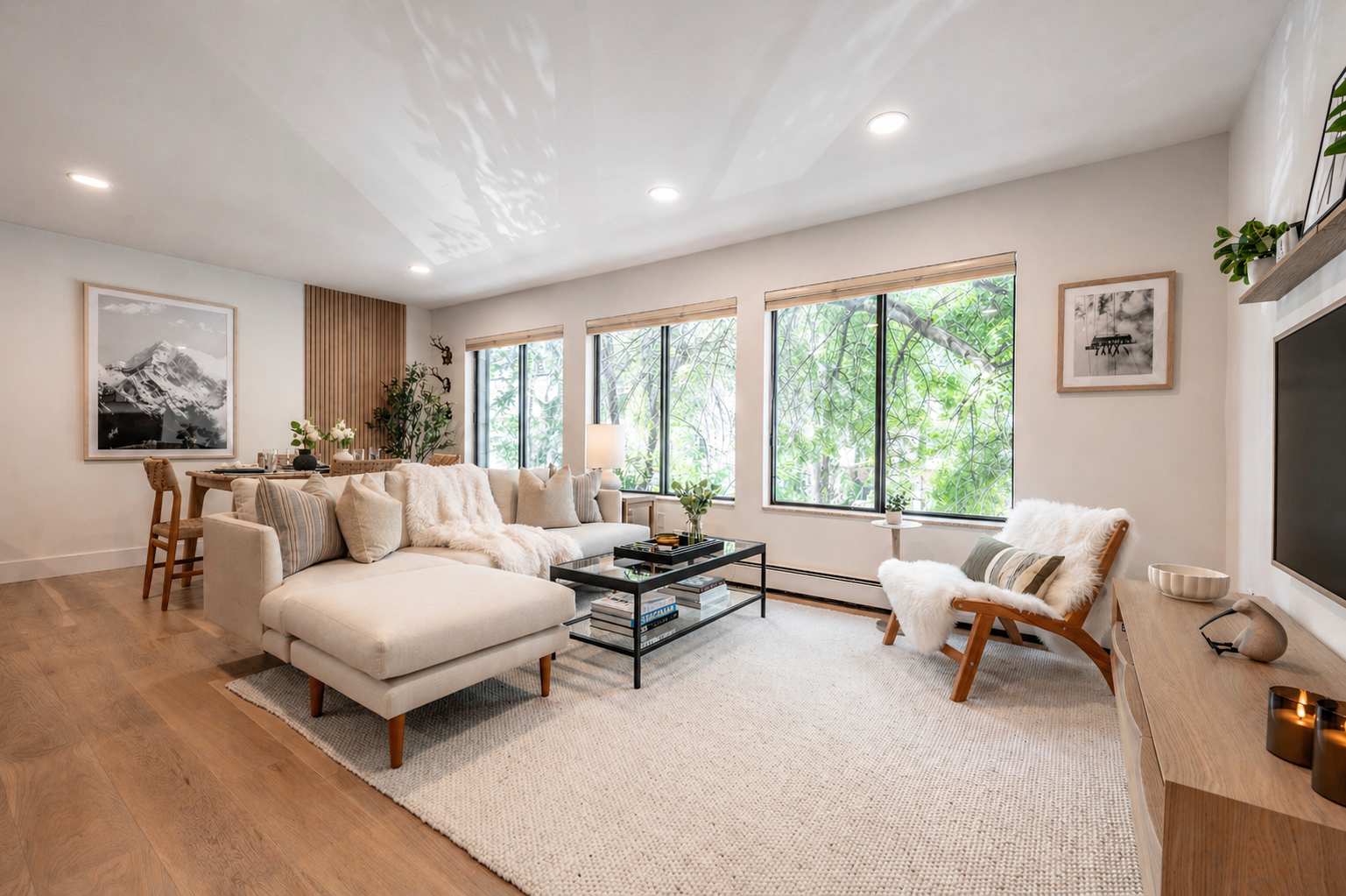 Modern 2BR,1BA w AC in the Heart of Aspen!
