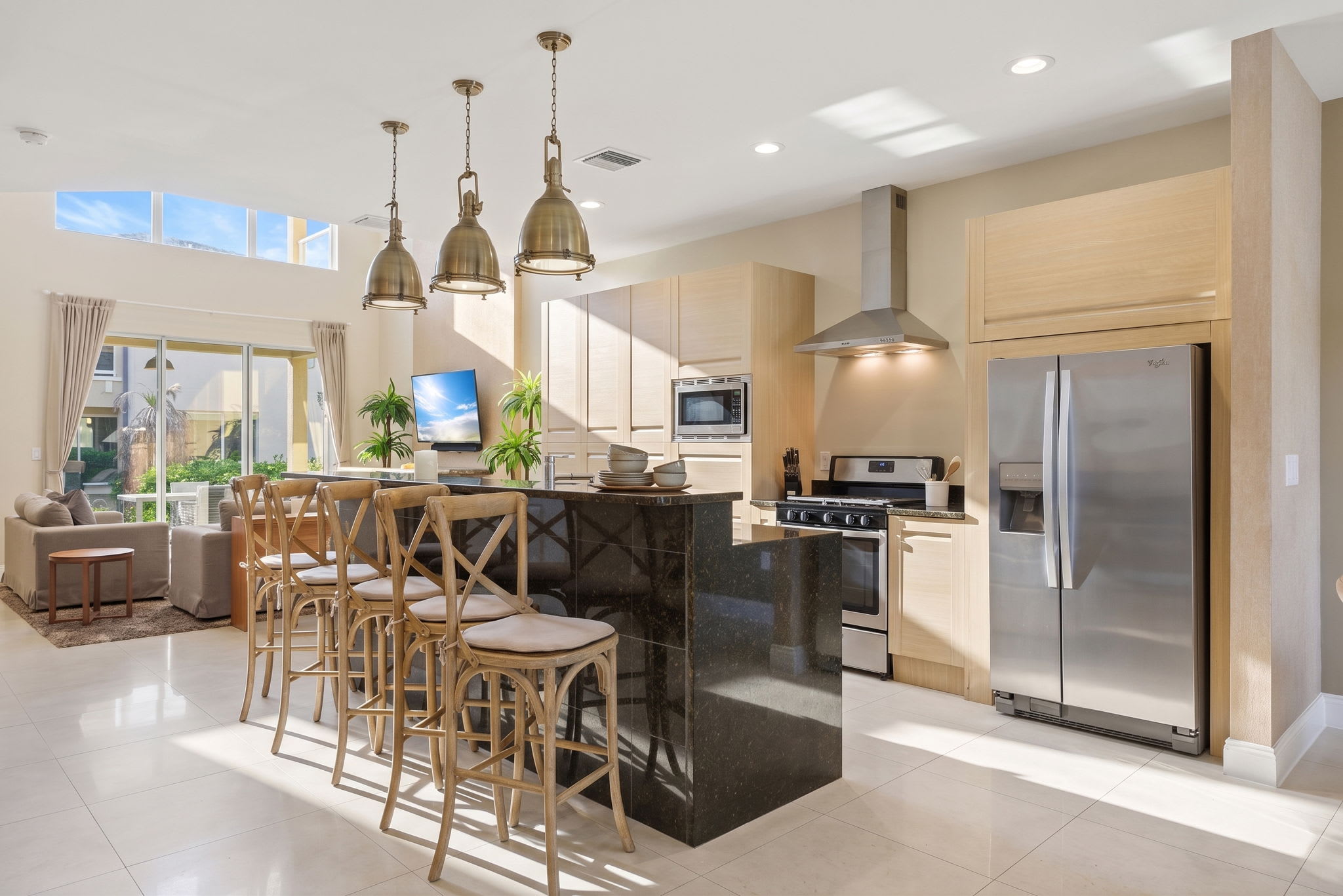 Designer 4BR Getaway, Sleek Laminate Floors