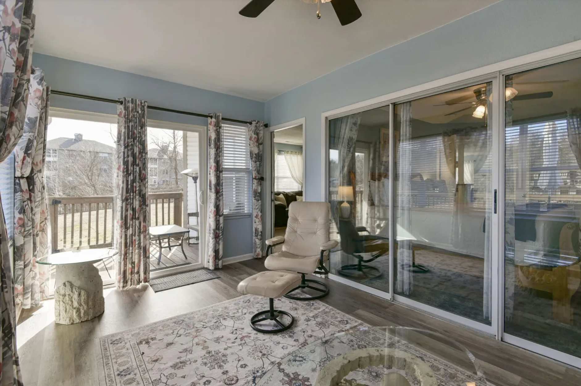 NO STAIRS, Lakeside, beautiful patio and yard