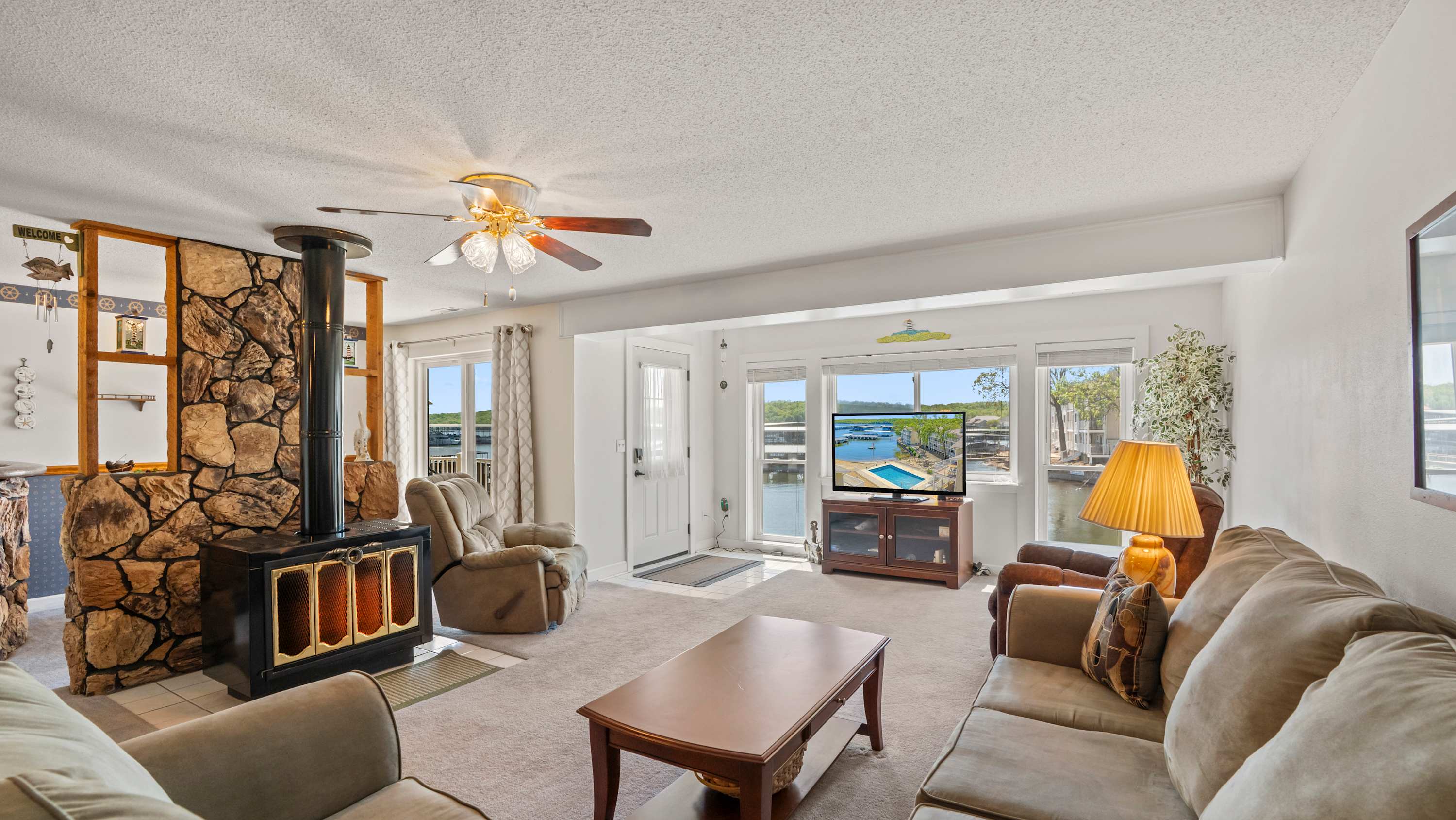 Spacious lakeview living—made for relaxing and gathering