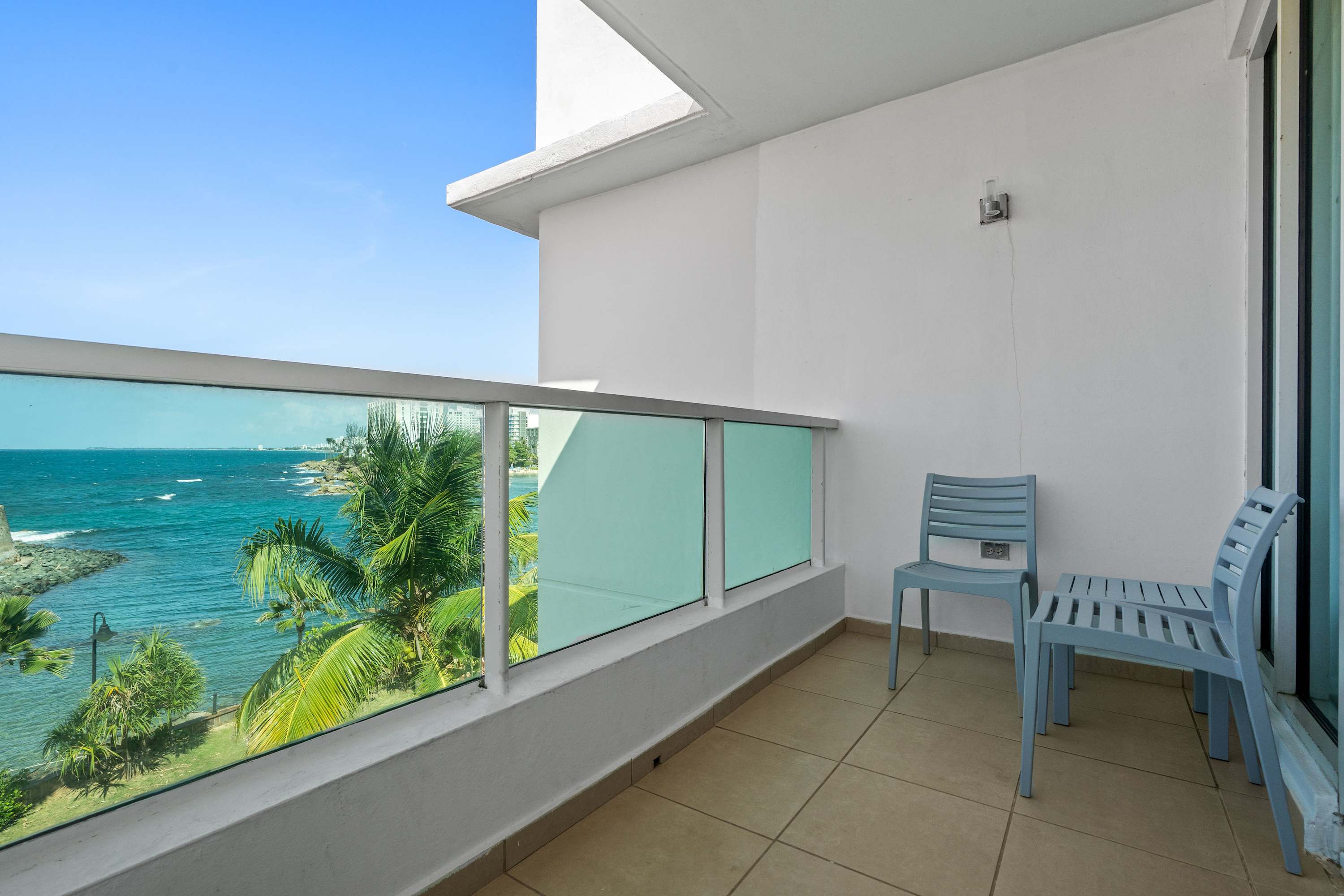 Oceanfront Oasis | Couple's Retreat | Balcony