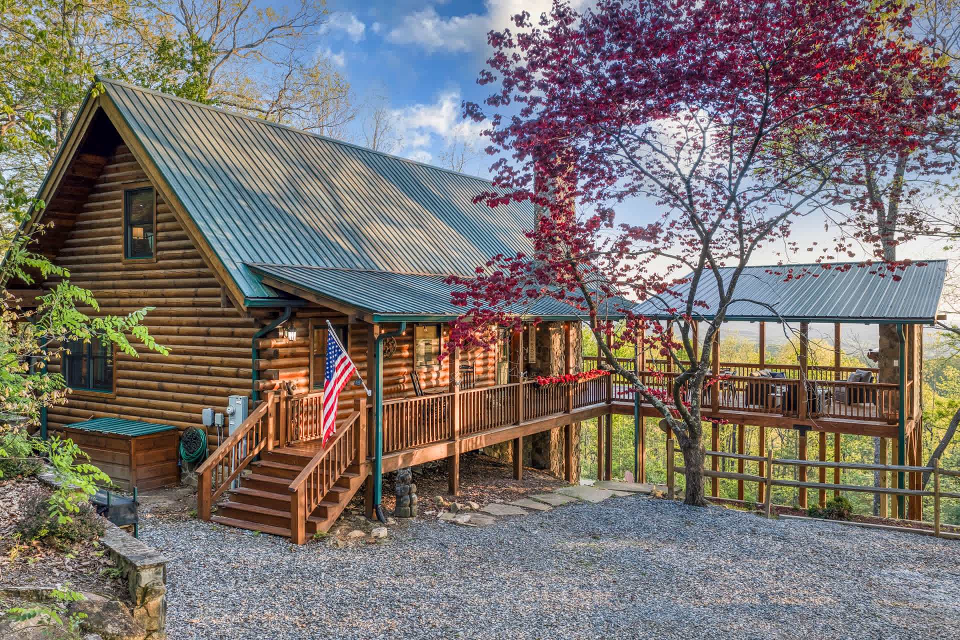 The Nest - Sunset views, hot tub, pets, fire pit — Ellijay, GA — vacation rental