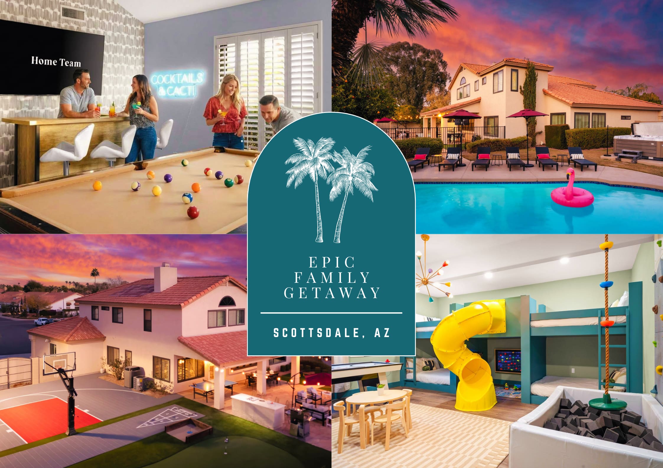 Epic Family Getaway | Sport Court | Heated Pool
