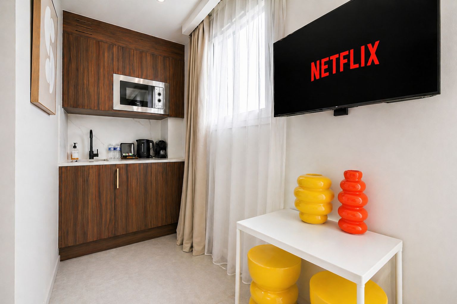 Photo Suite élégante avec Netflix 