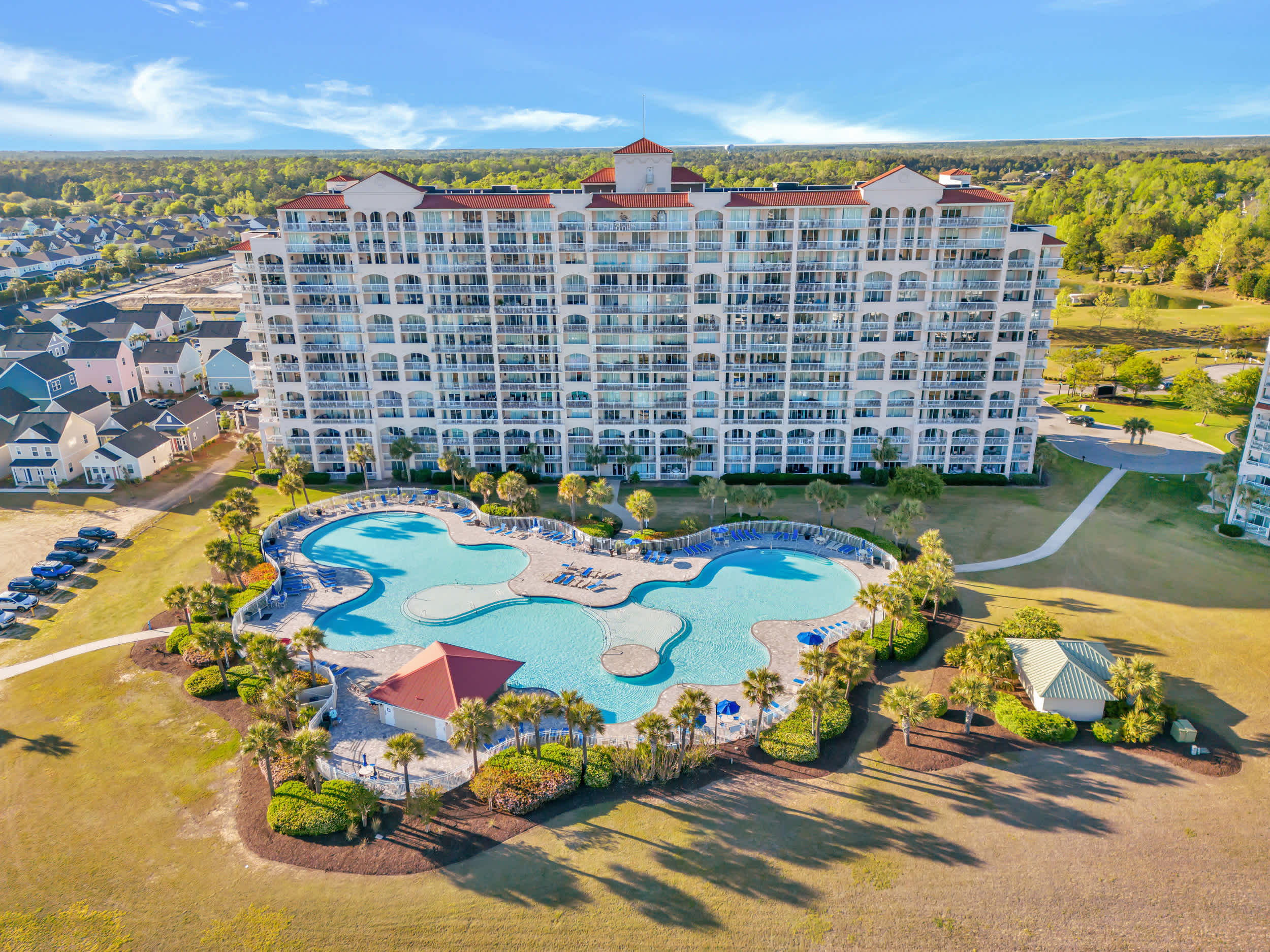 Access to Waterfront North Tower Pool