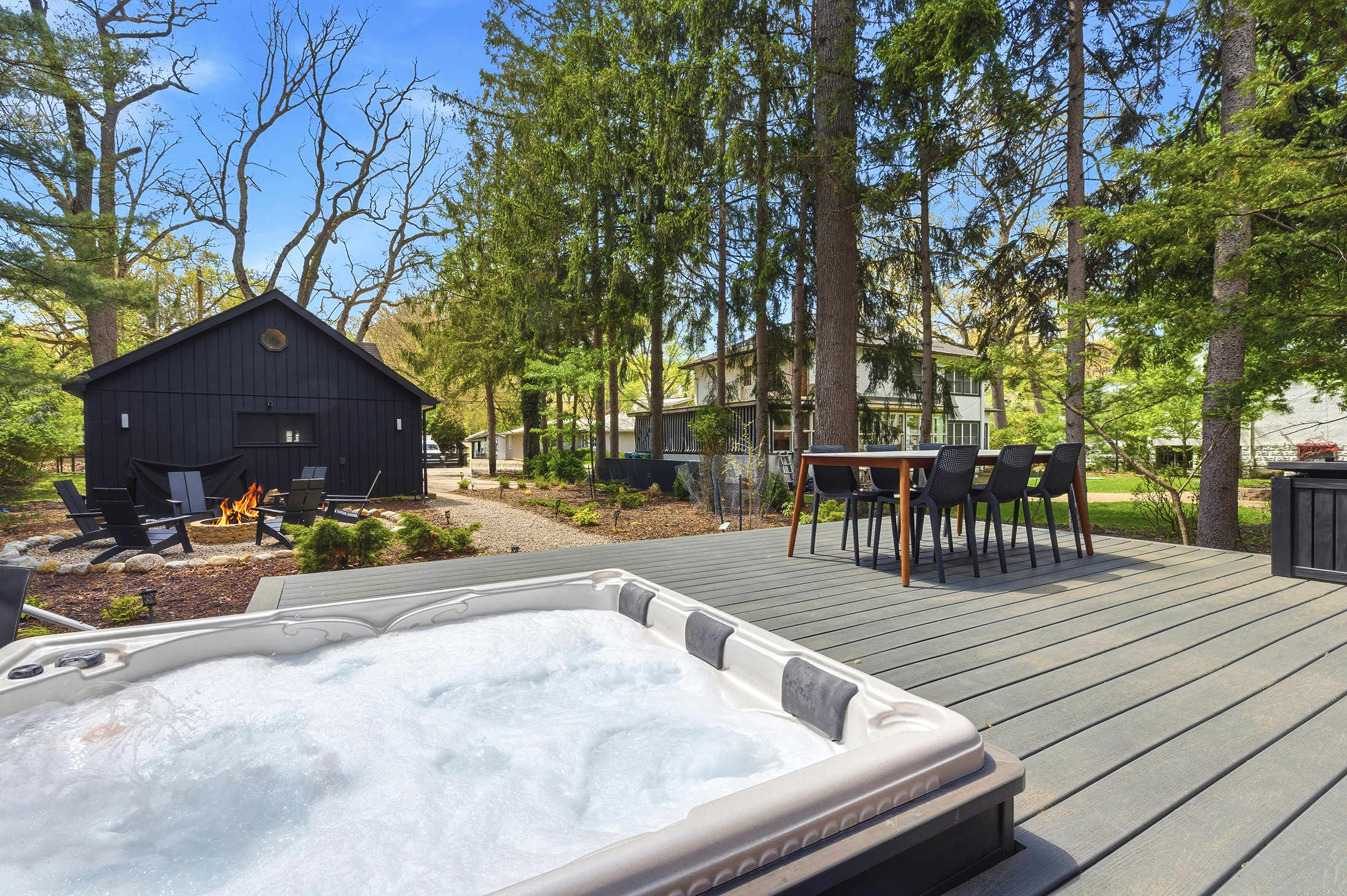 This hot tub oasis is calling your name—relax, recharge, and let the backyard vibes melt the day away.