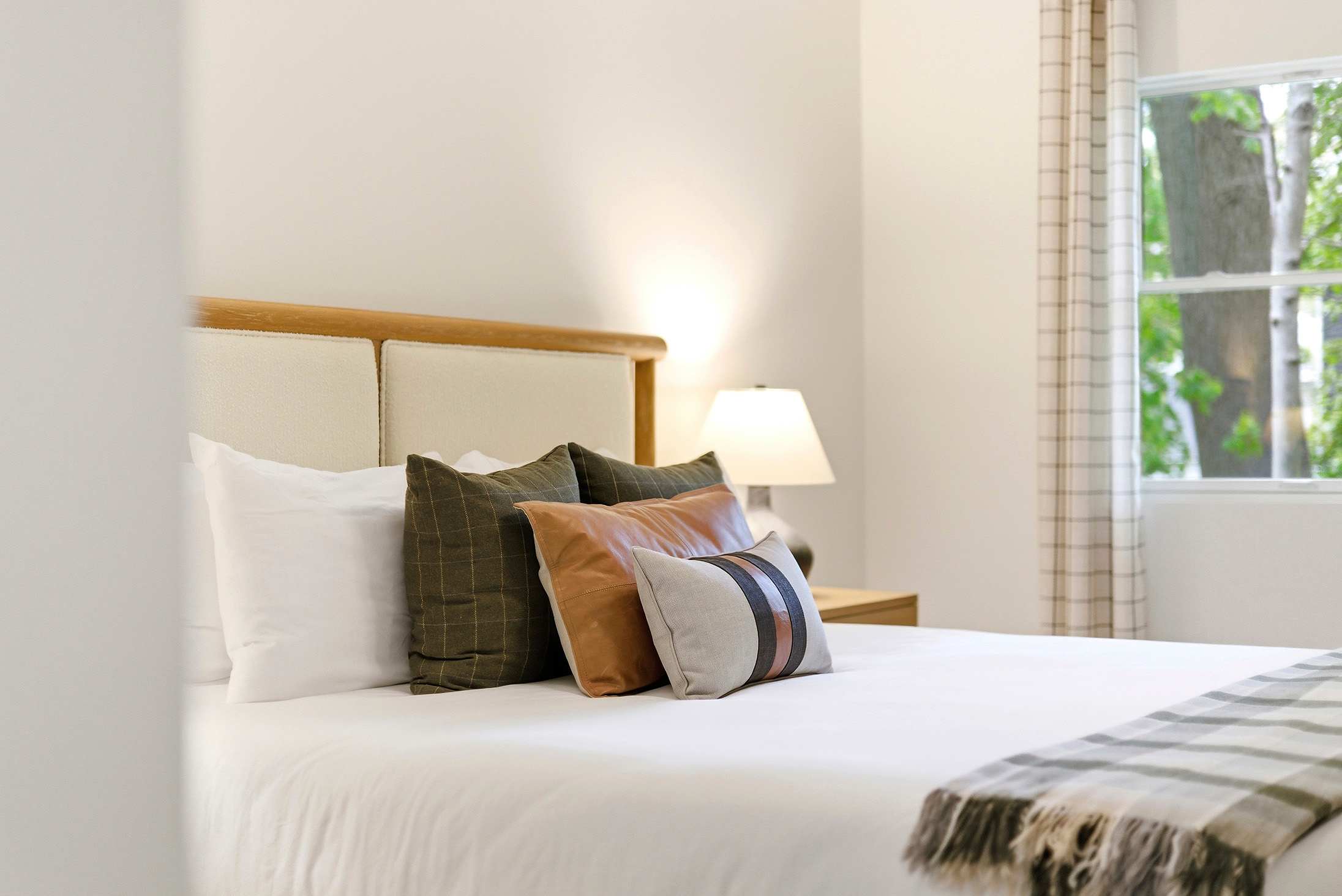 The kind of bed that makes you realize how tired you actually were.