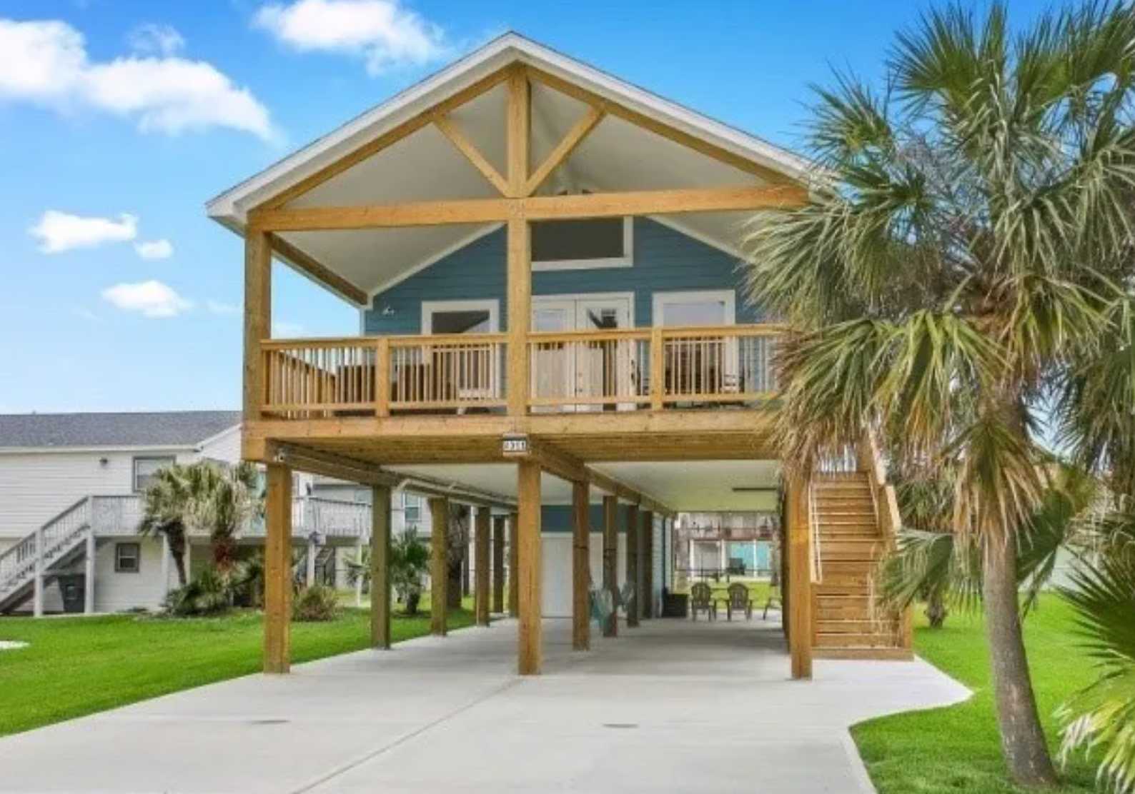 Island Time Breezy Covered Porch Coastal Modern