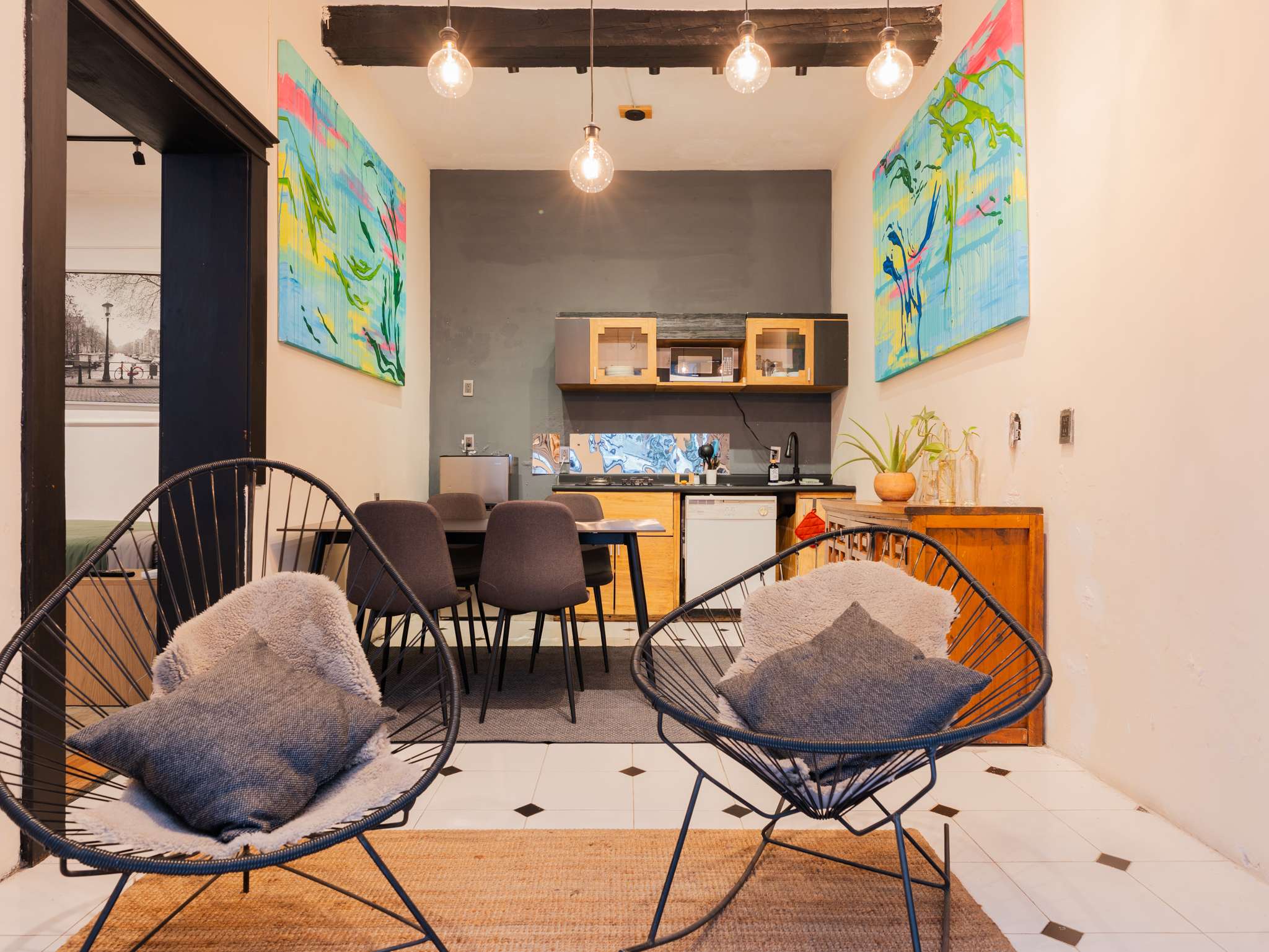 Depa 4  · Condesa gem with Patio - Parque España