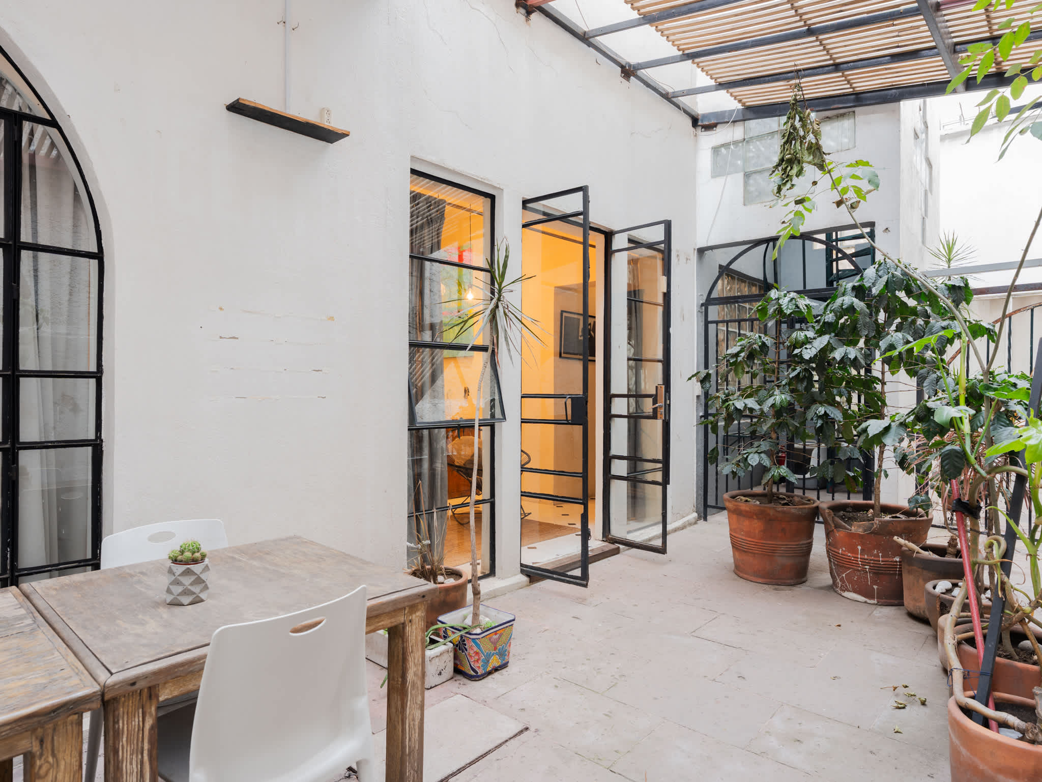 Depa 4  · Condesa gem with Patio - Parque España