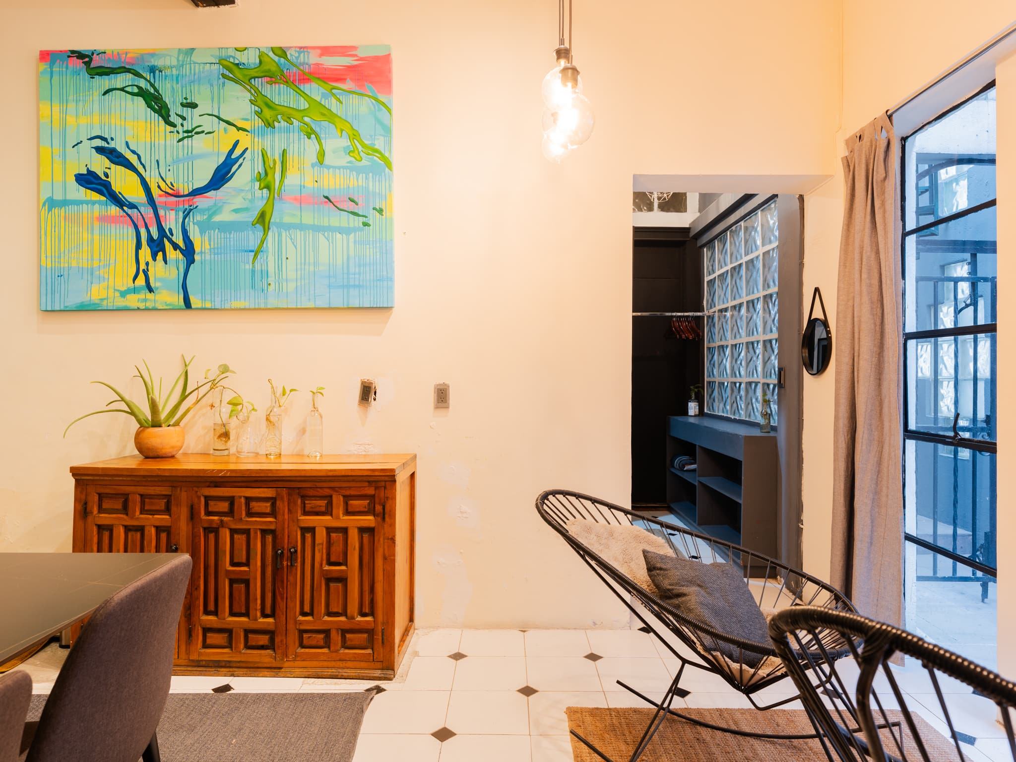 Depa 4  · Condesa gem with Patio - Parque España