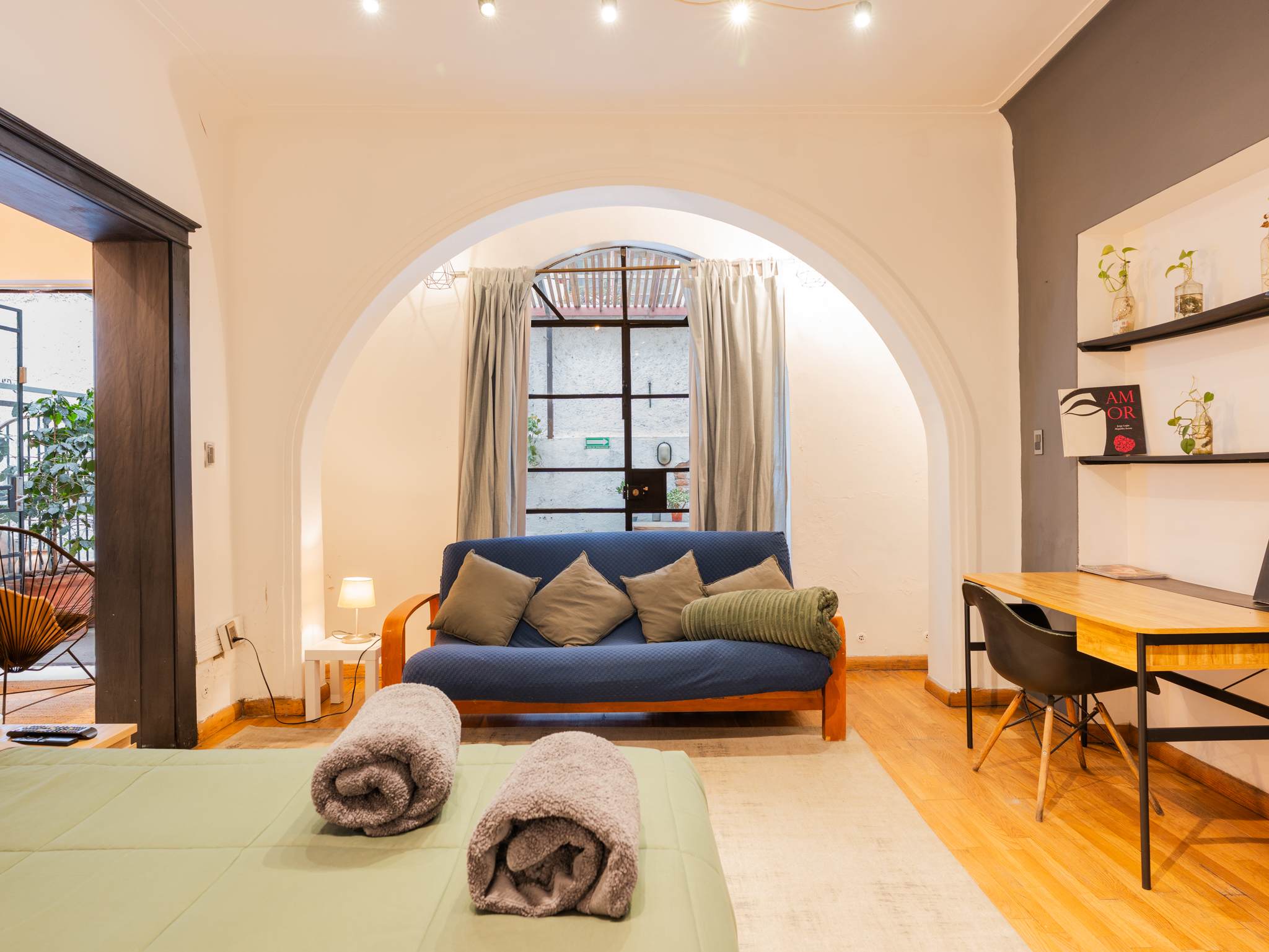 Depa 4  · Condesa gem with Patio - Parque España