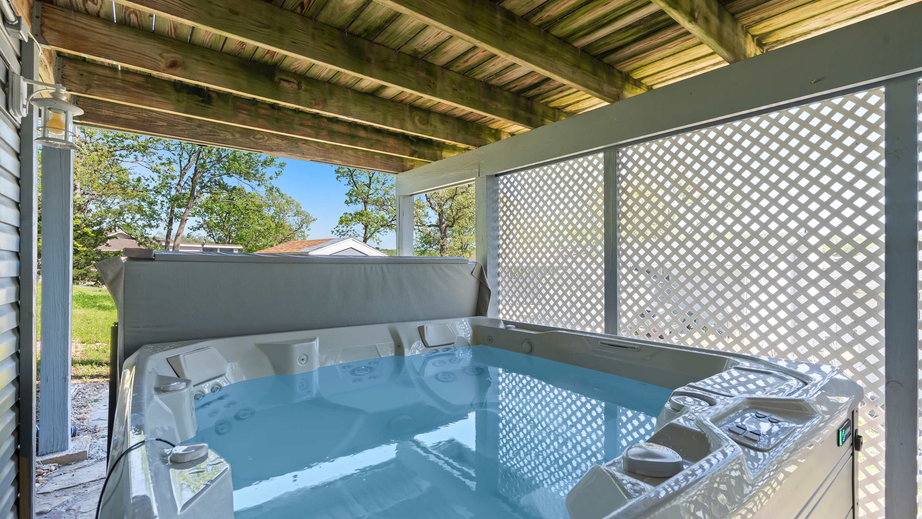 Hot tub vibes, any weather