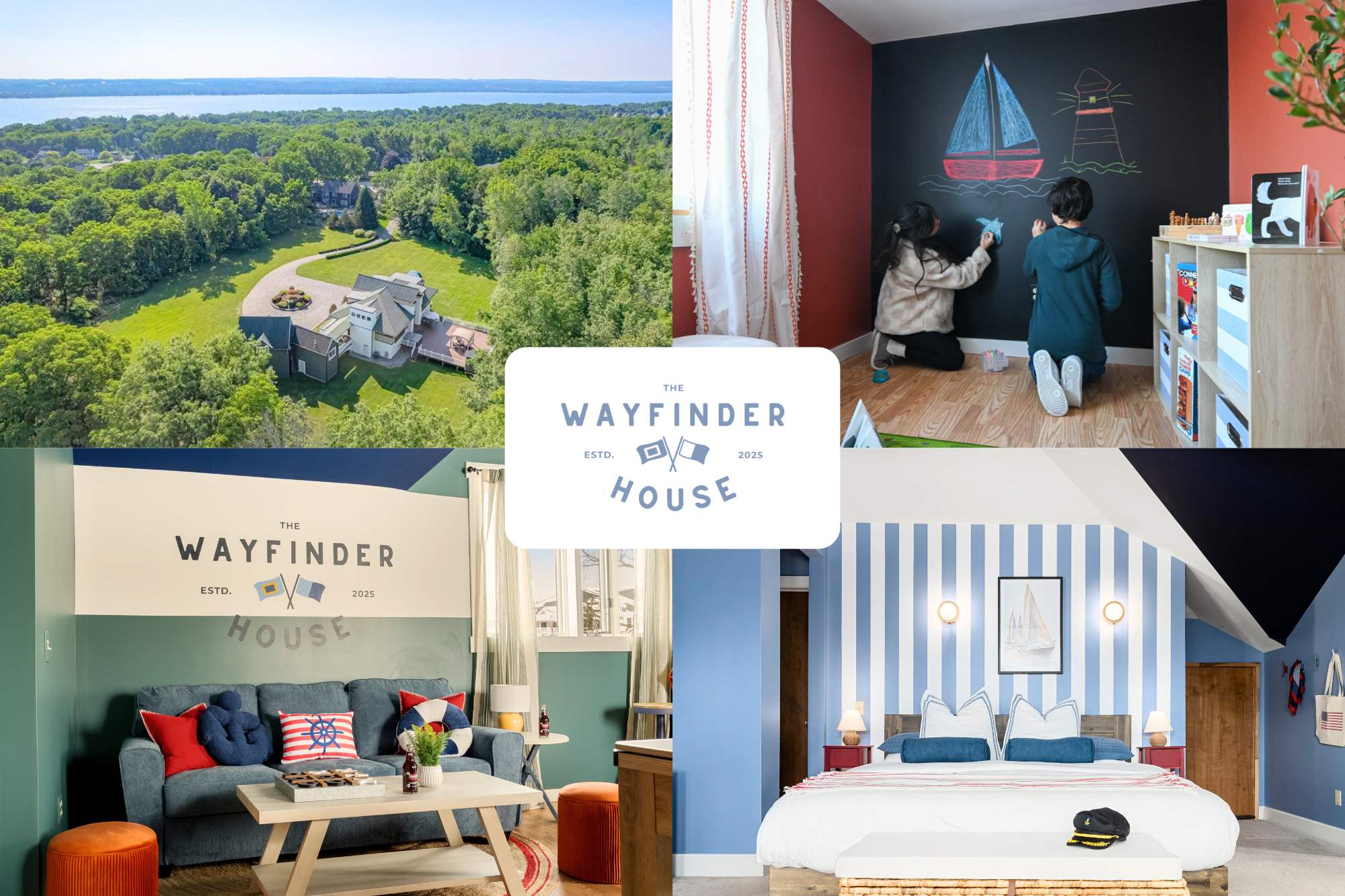 Wayfinder House | Game Room • Hot Tub • Movie Room