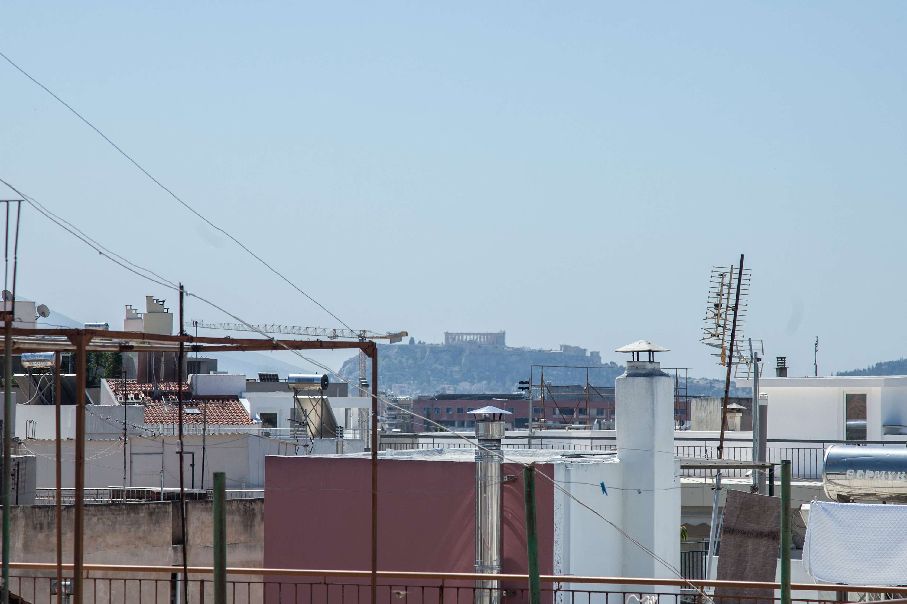 Peristeri 1 Bd Apt w Balcony and View in Athens — photo 2