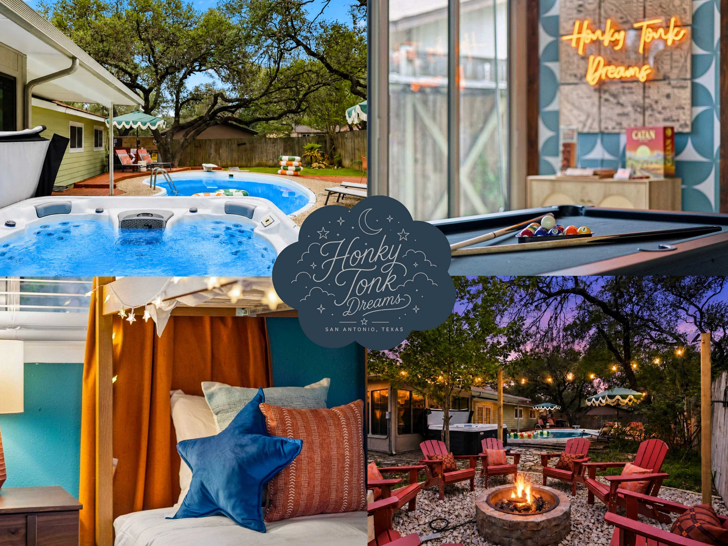 Honky Tonk Dreams | Pool - Hot Tub - Games - San Antonio, TX