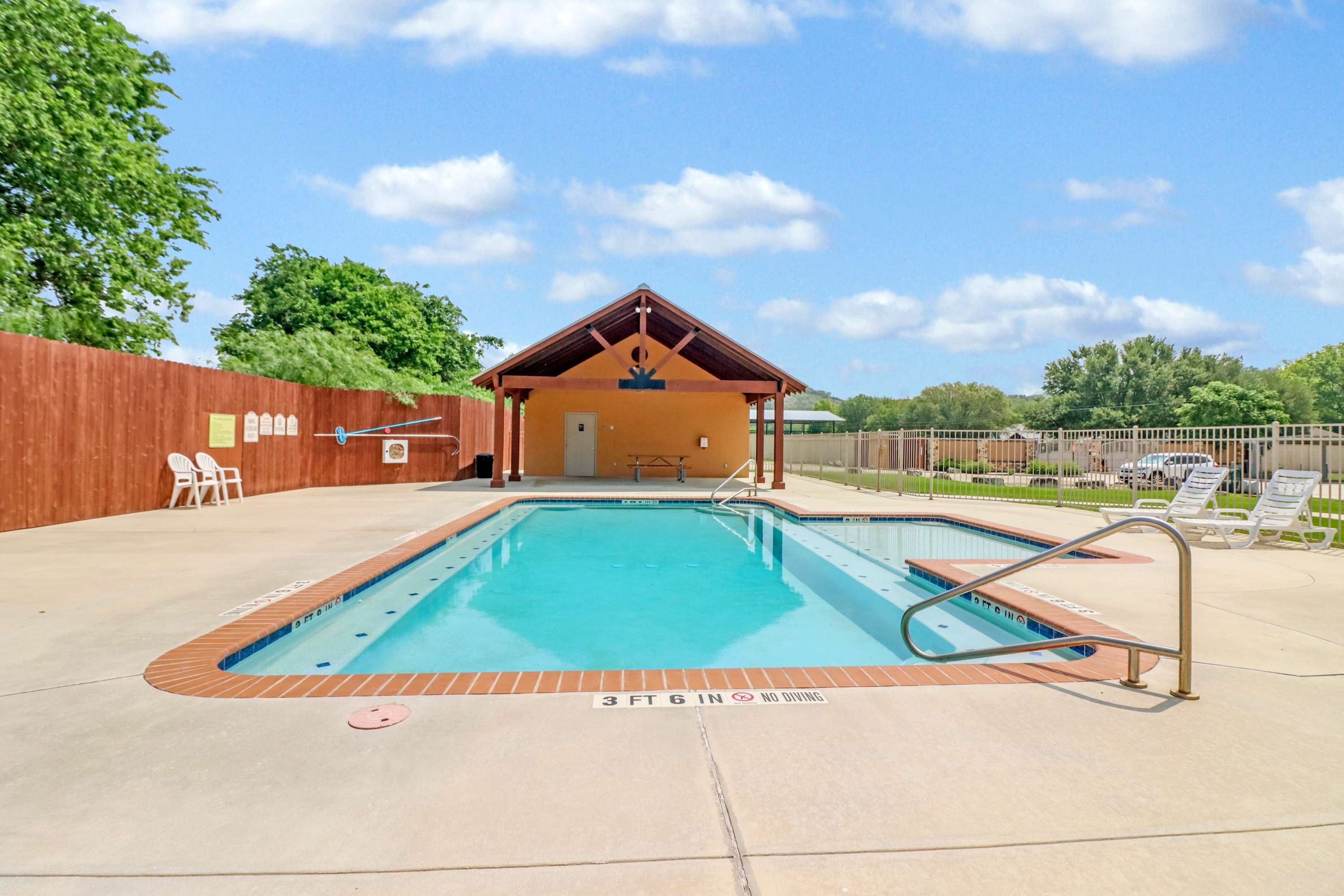 Gather, relax, and enjoy the communal pool