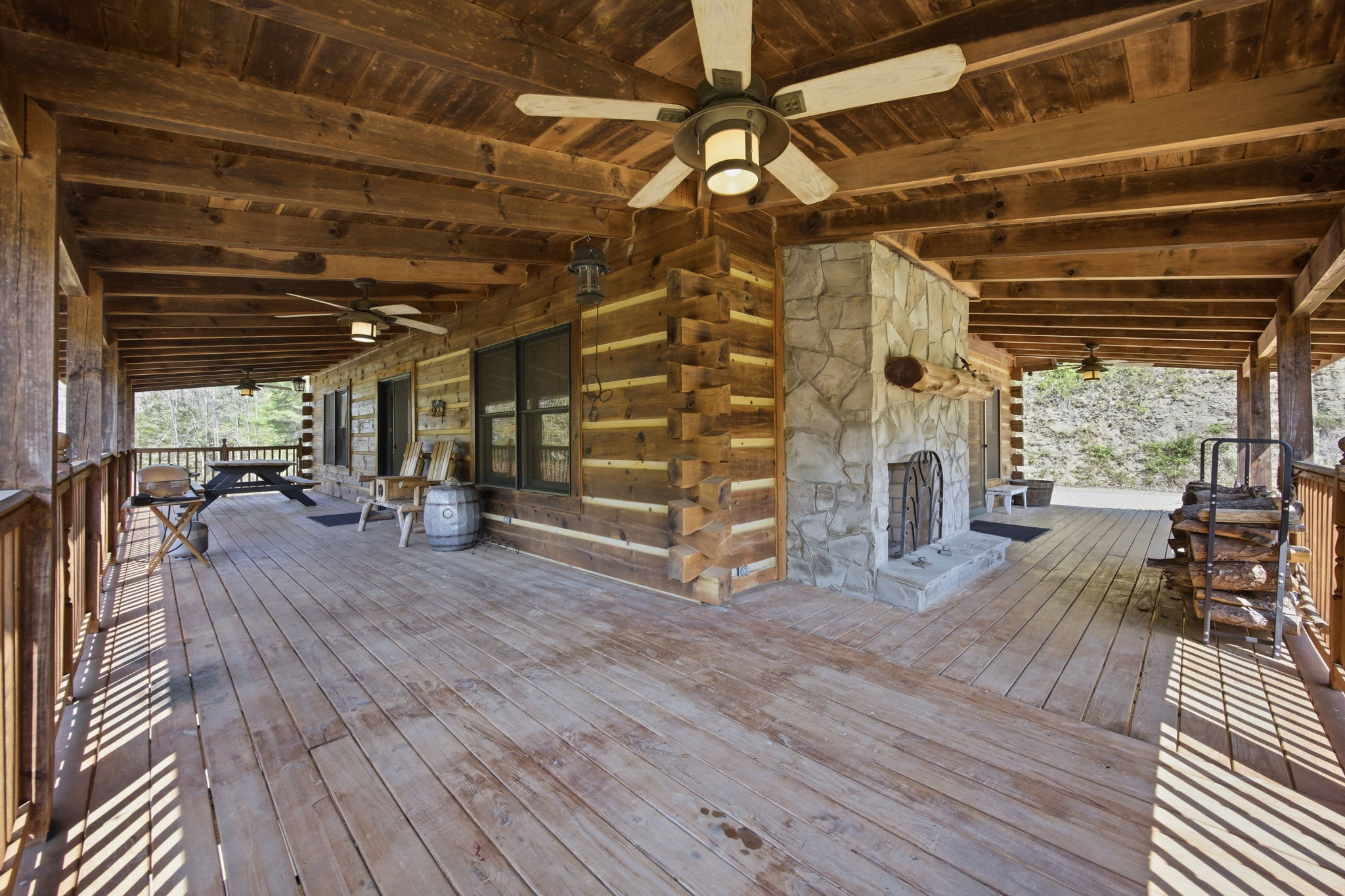 Wrap around front porch