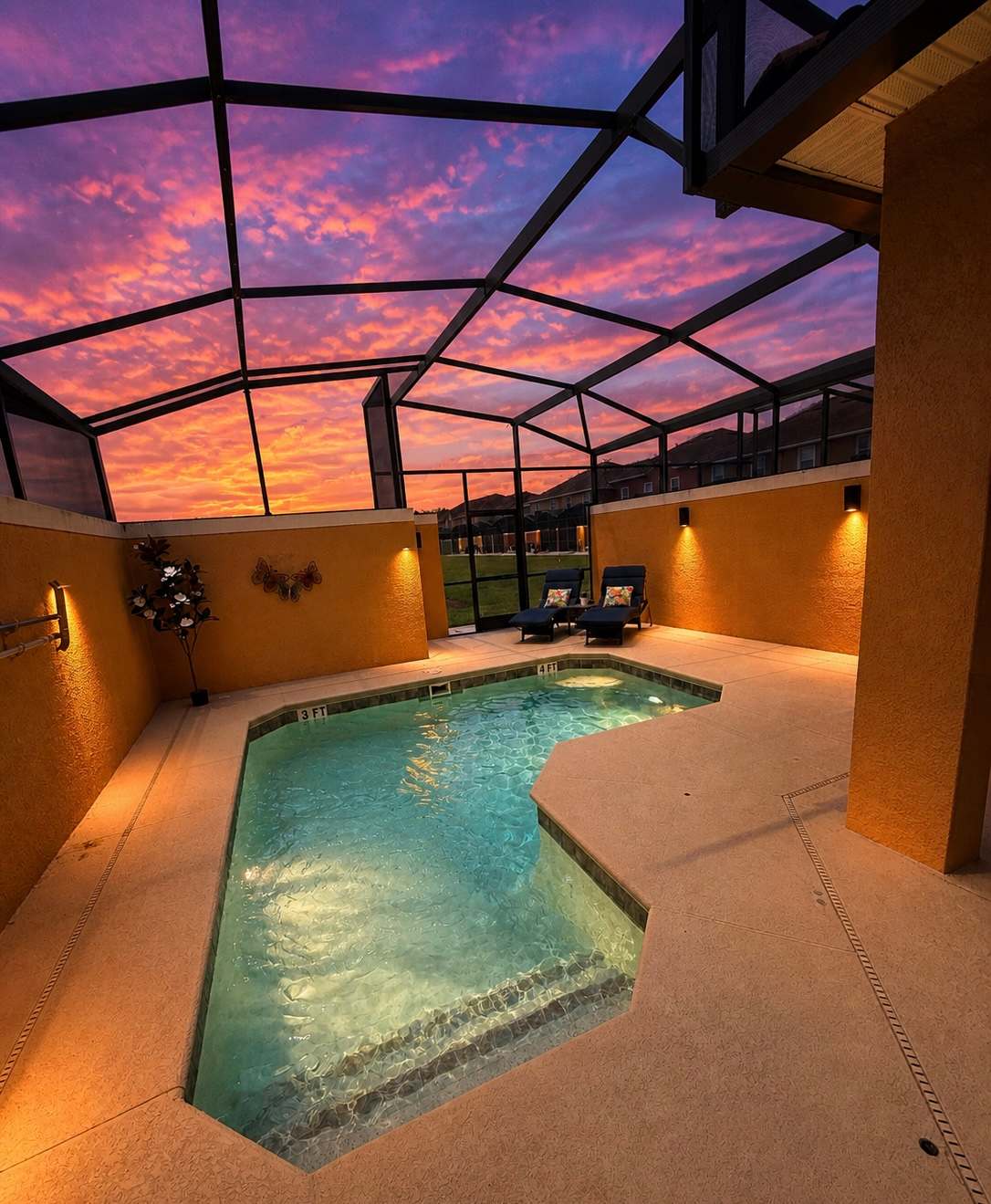 Private pool & FREE Resort near Disney! Sleeps 8