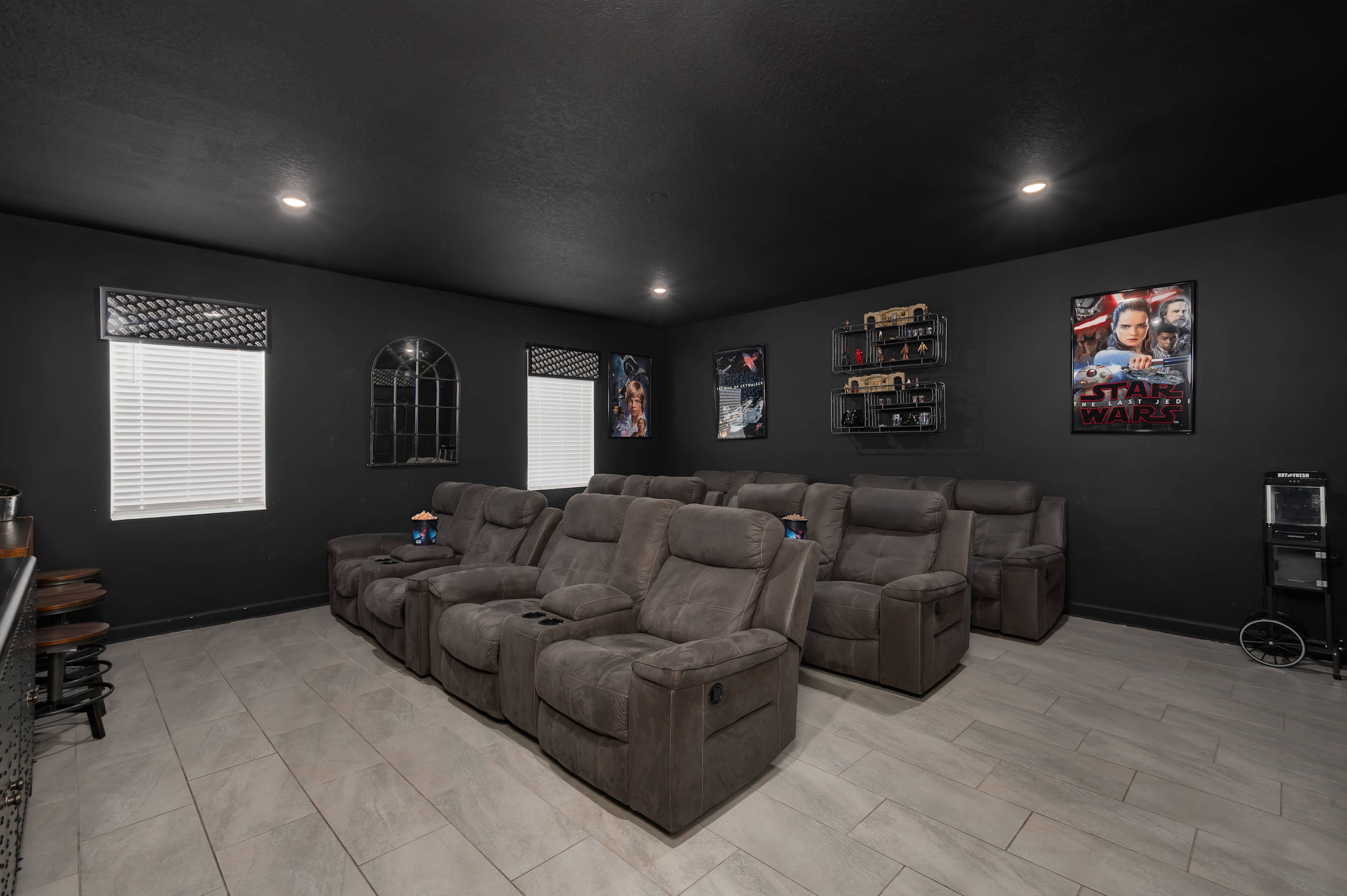 Spacious home with private pool & hot tub