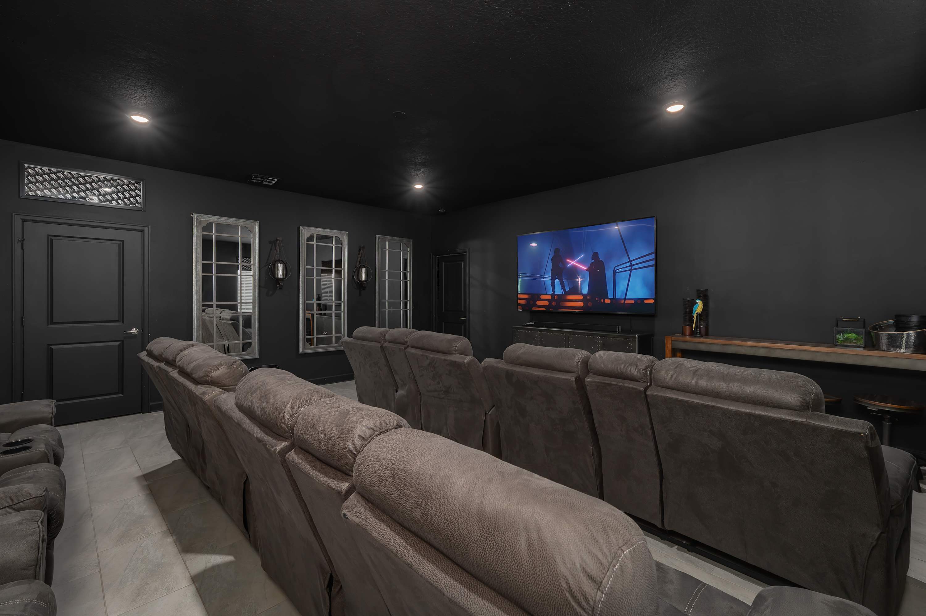 Spacious home with private pool & hot tub