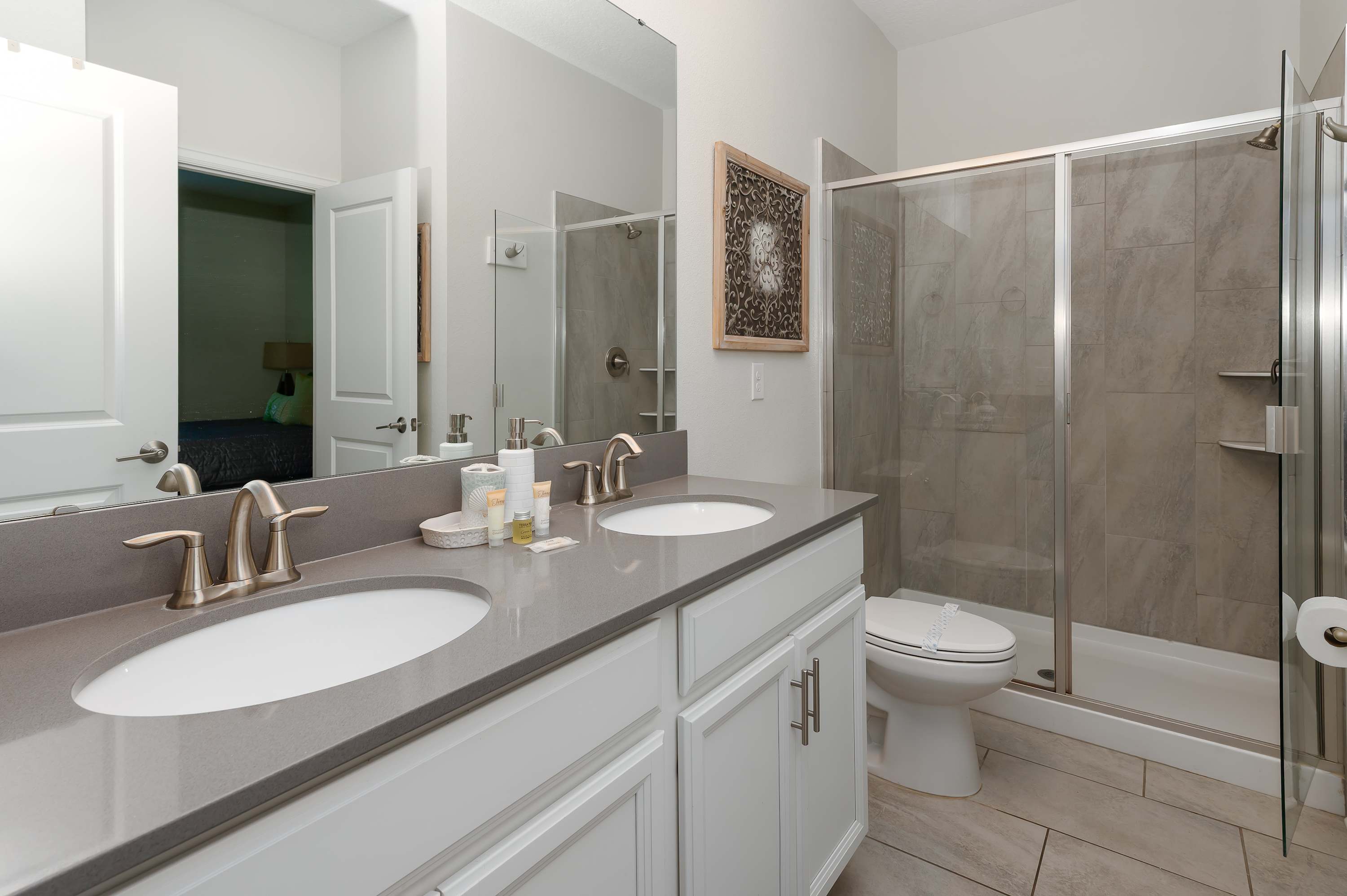 Spacious home with private pool & hot tub