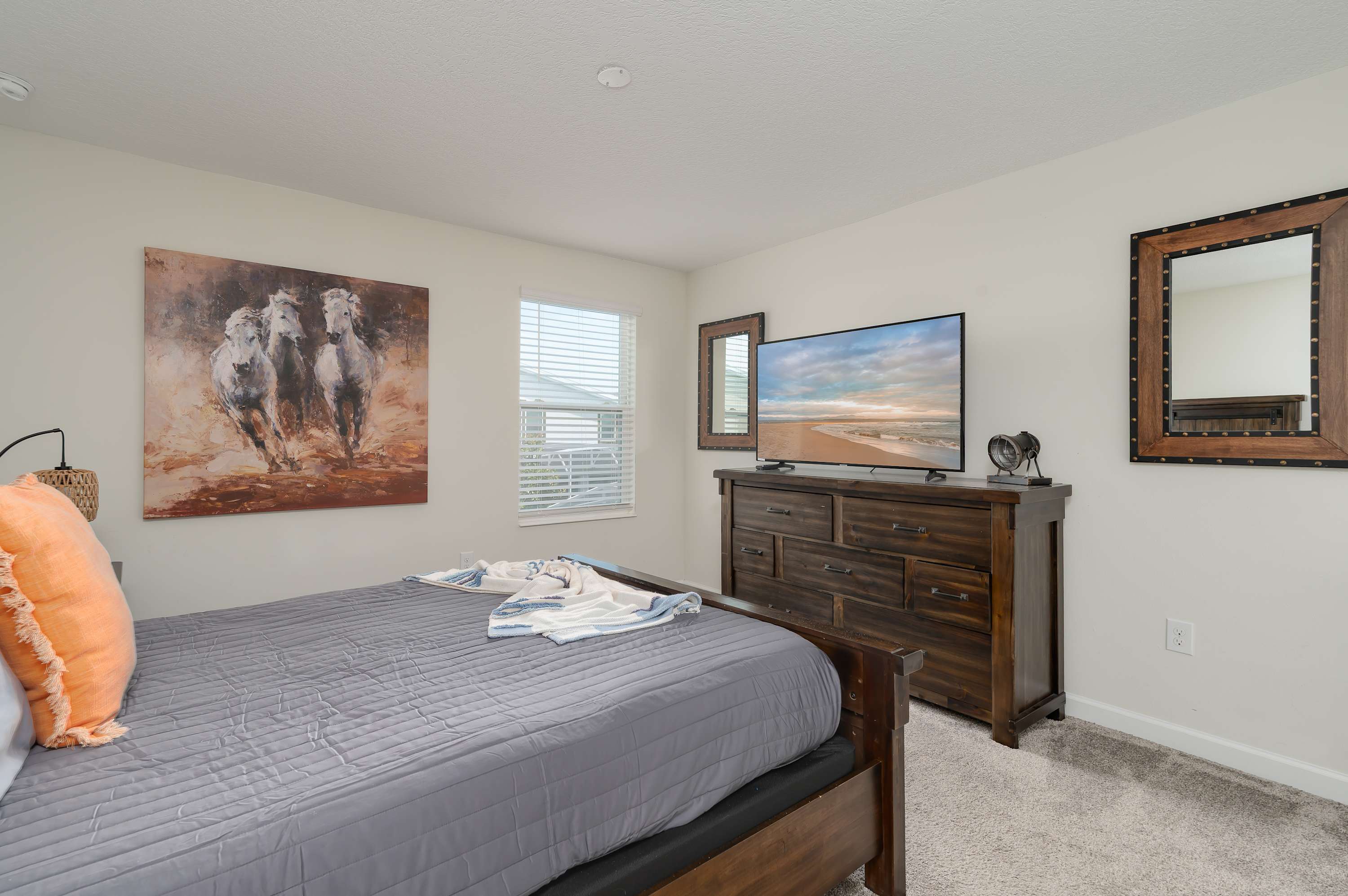 Spacious home with private pool & hot tub
