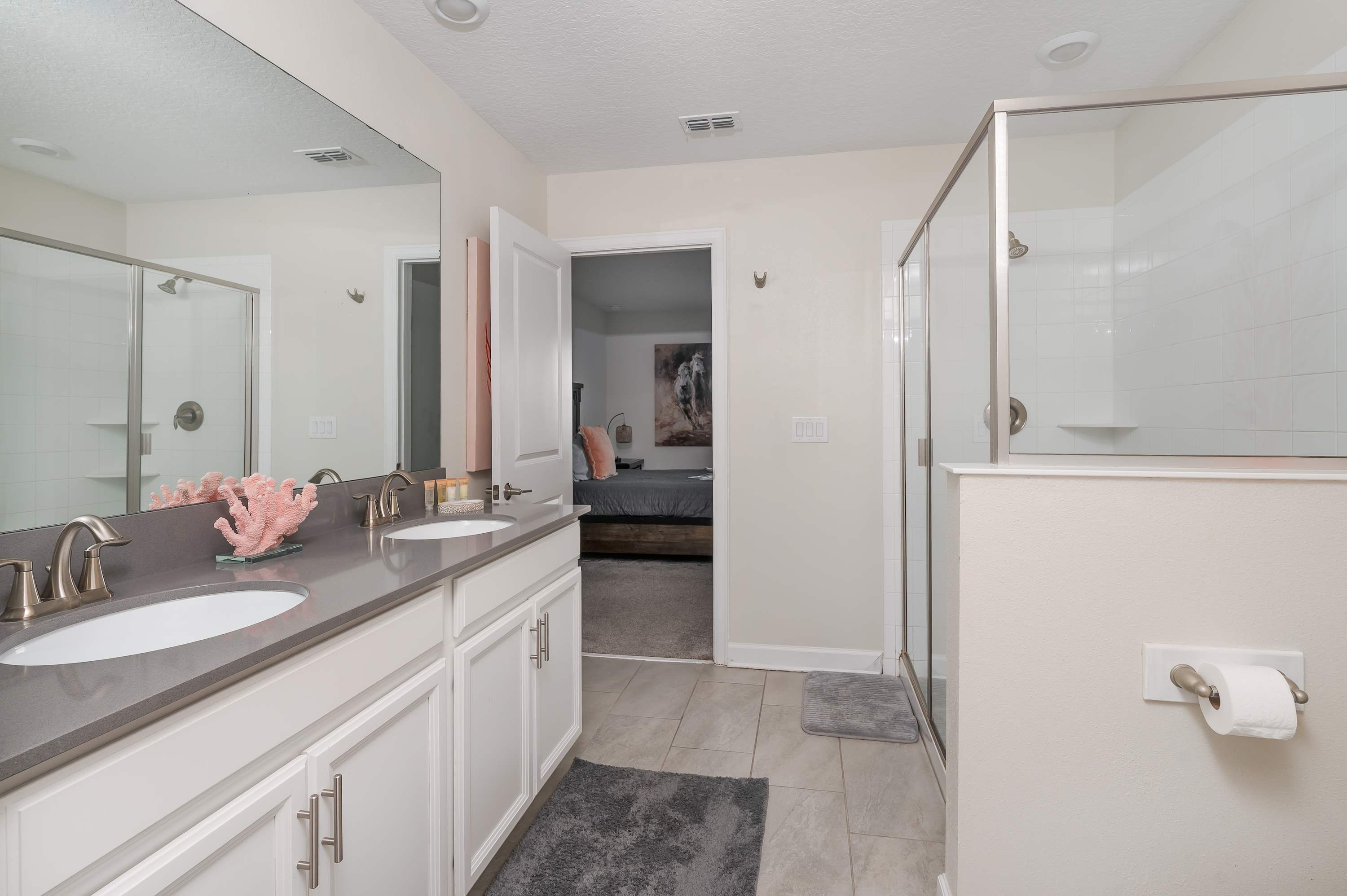 Spacious home with private pool & hot tub
