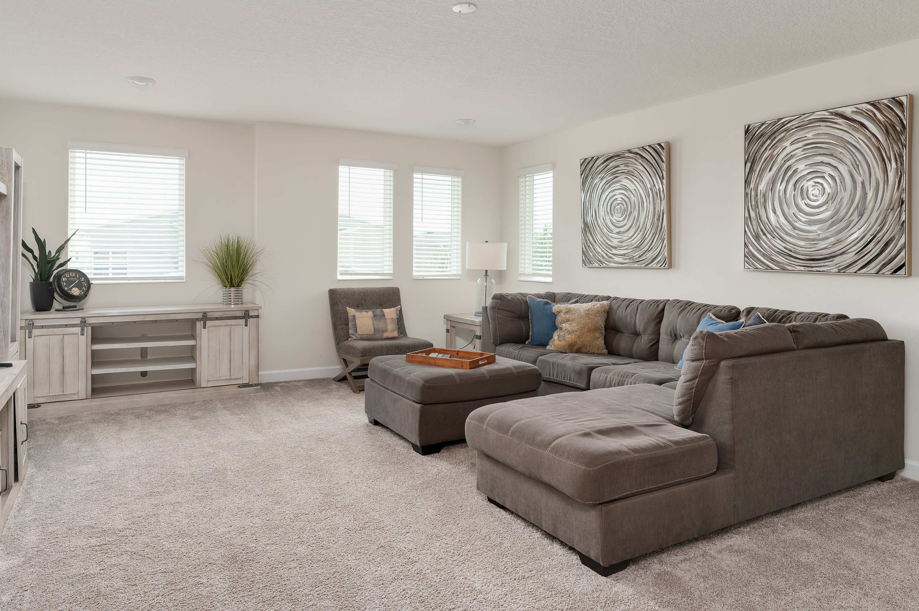 Spacious home with private pool & hot tub
