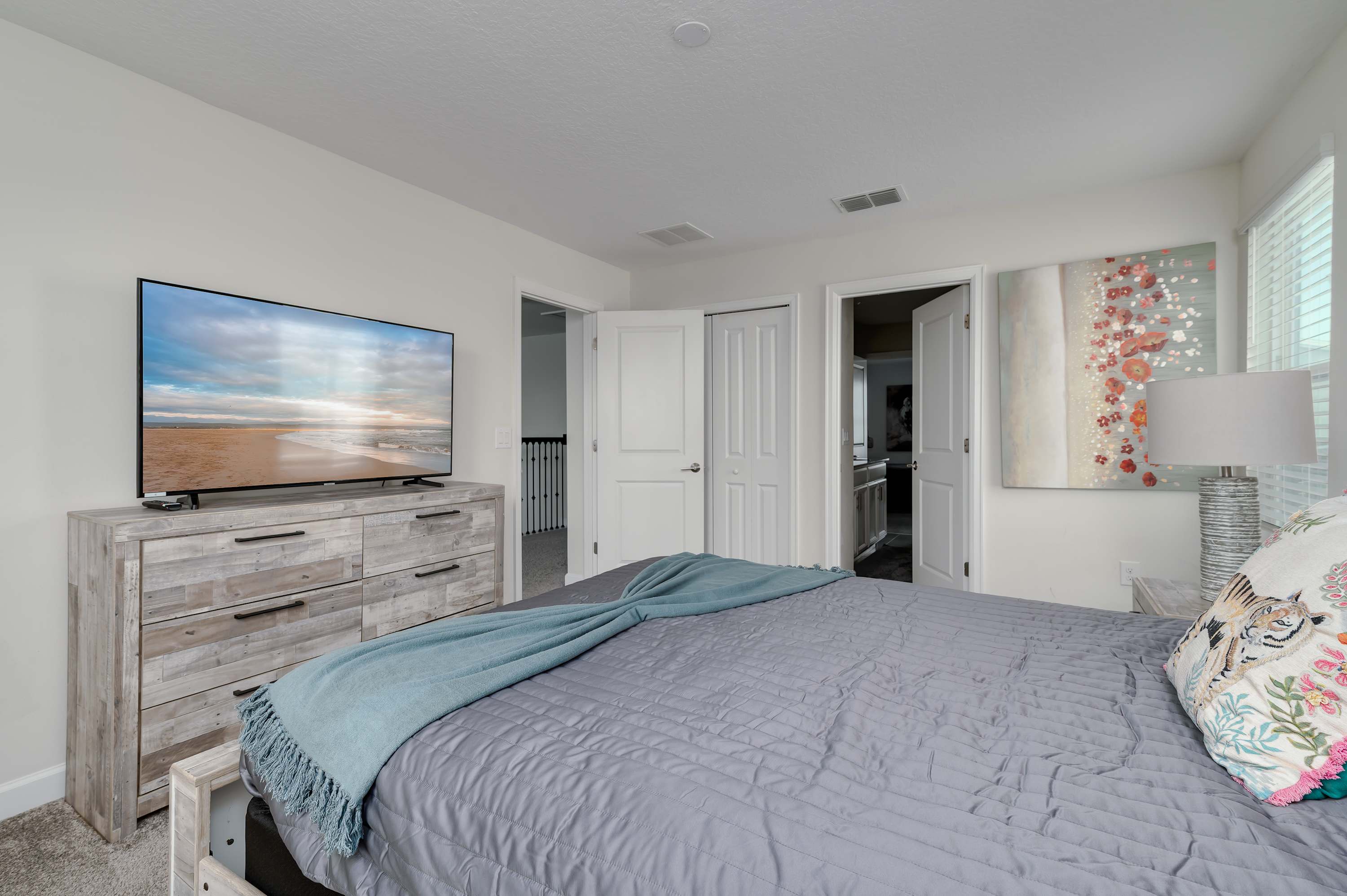 Spacious home with private pool & hot tub
