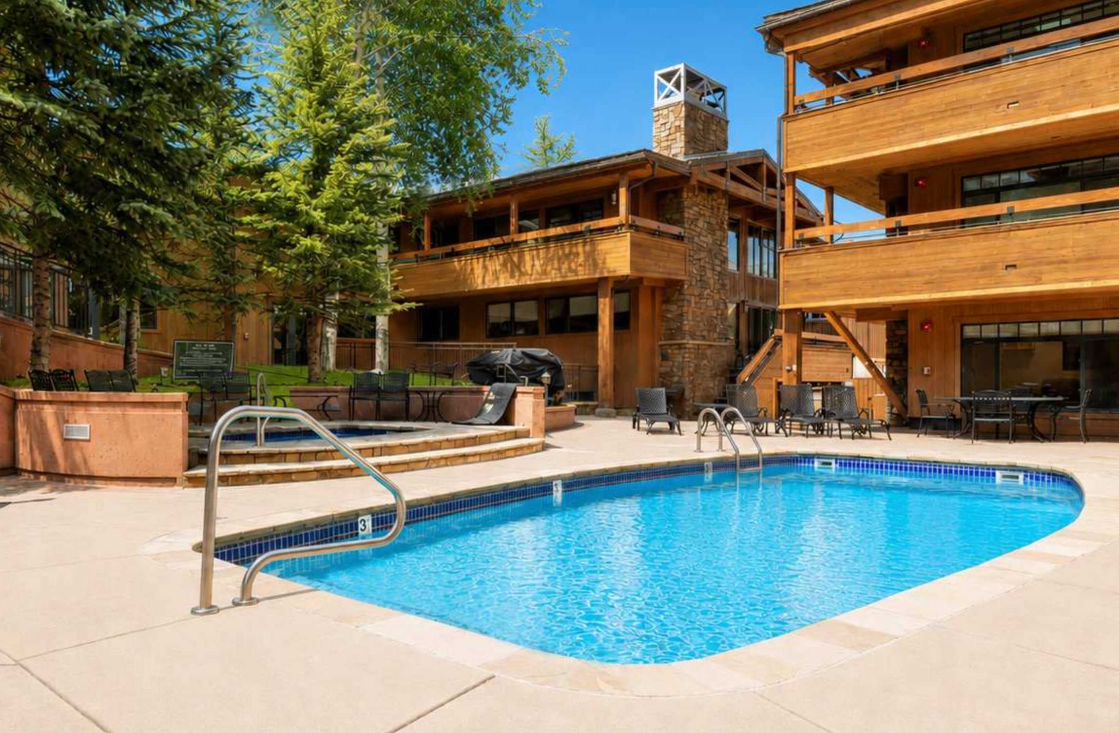 3BR, 3BA in Aspen Core w AC, Pool & Hot Tub
