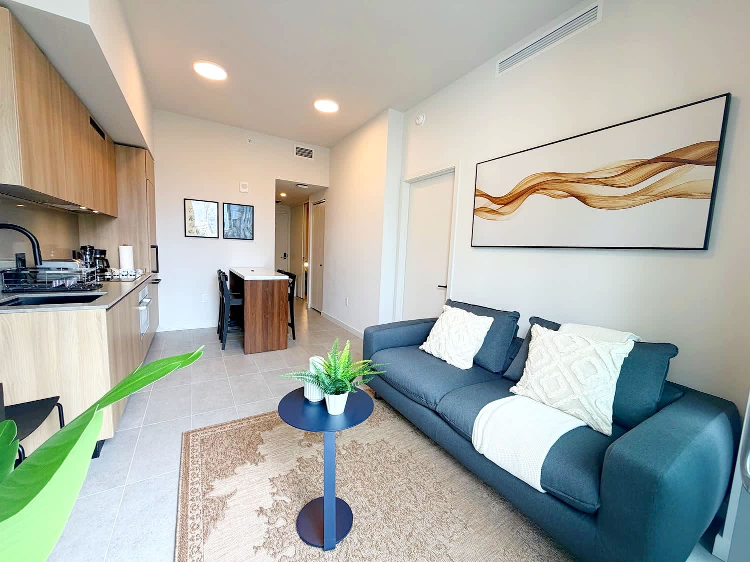 New 1BR+Den | Rooftop Deck | Walk to FIFA Fan Fest