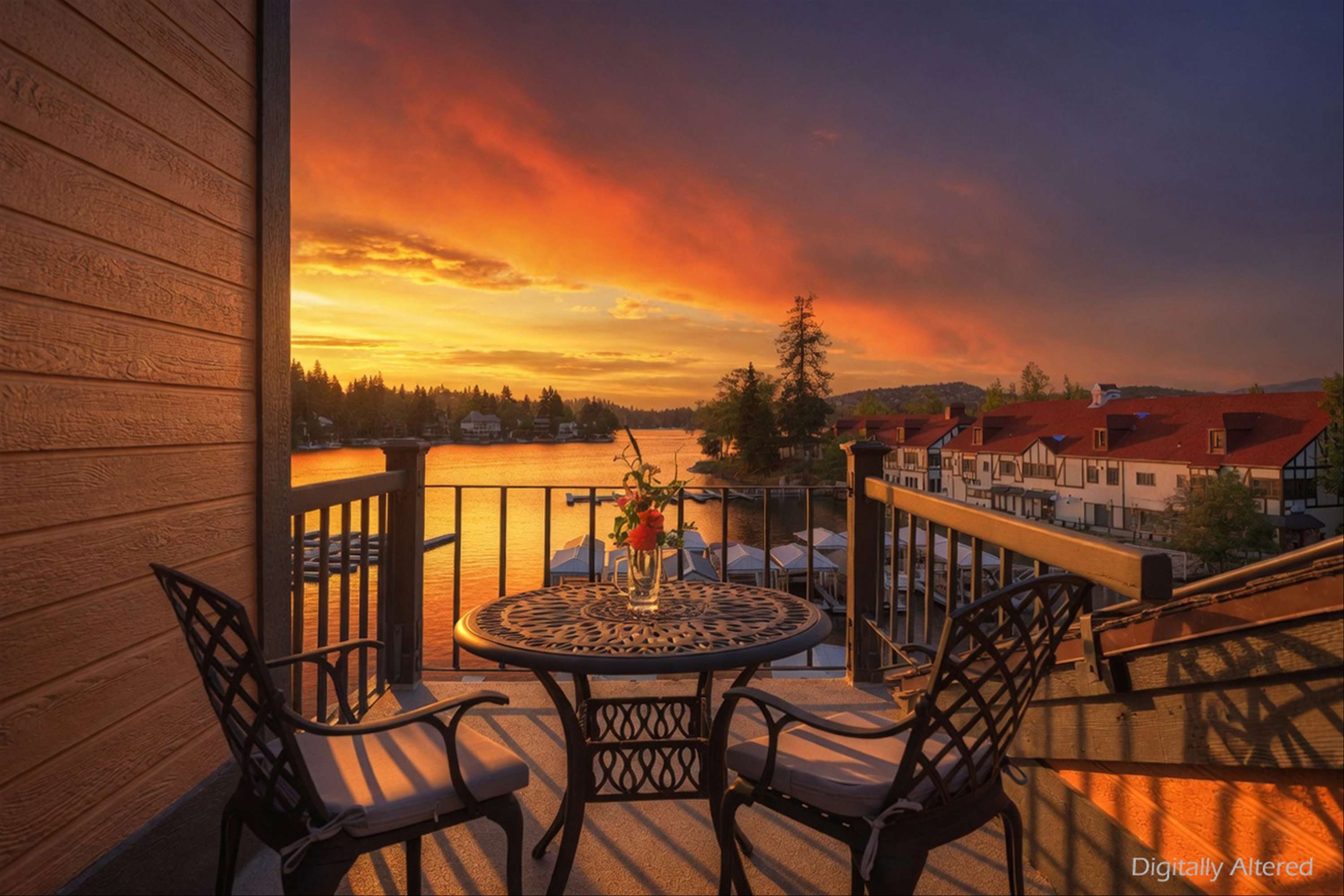 Lake days and mountain haze at Village Lakefront Paradise