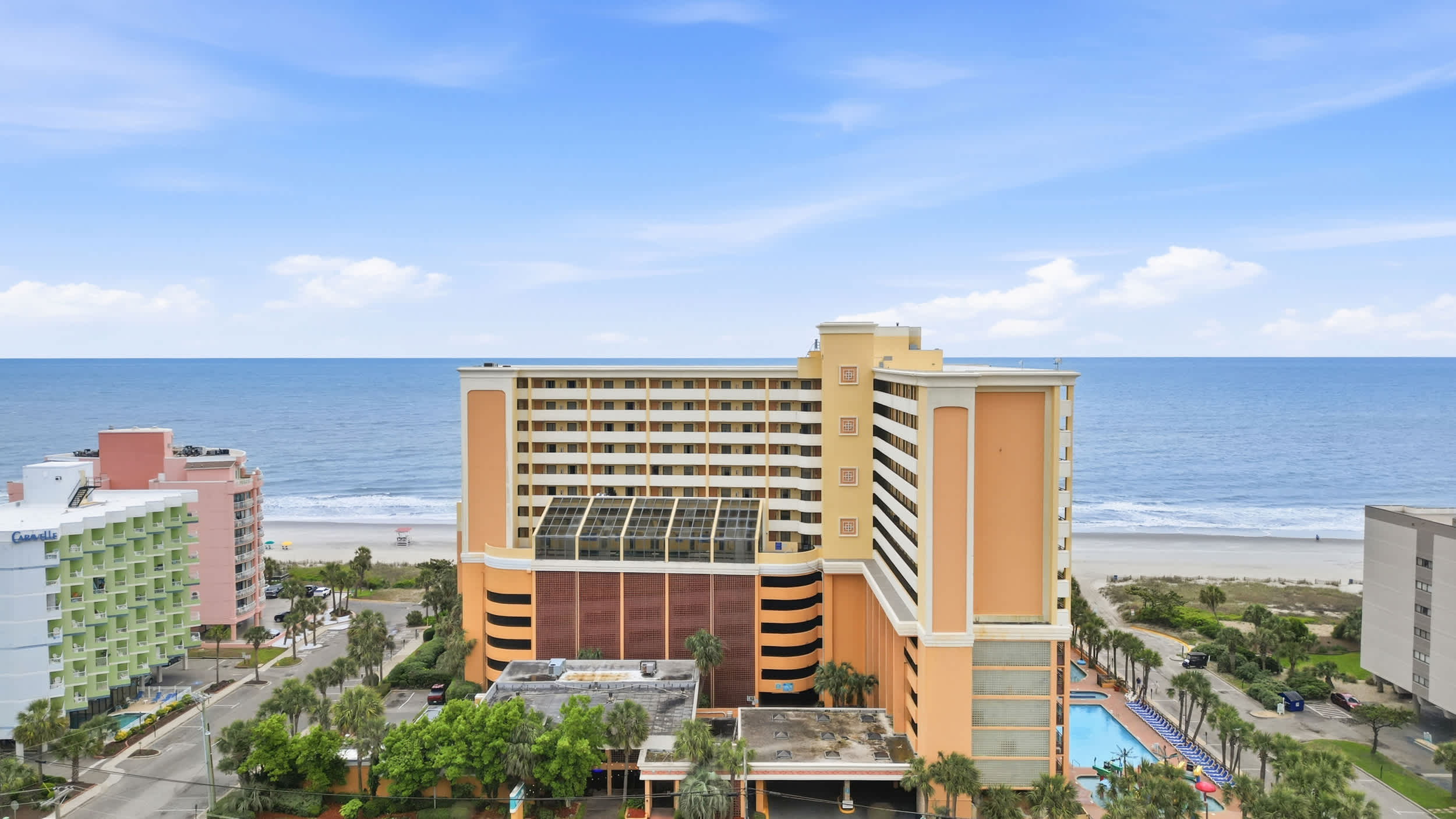 Shore Beats Working Oceanfront Resort Suite