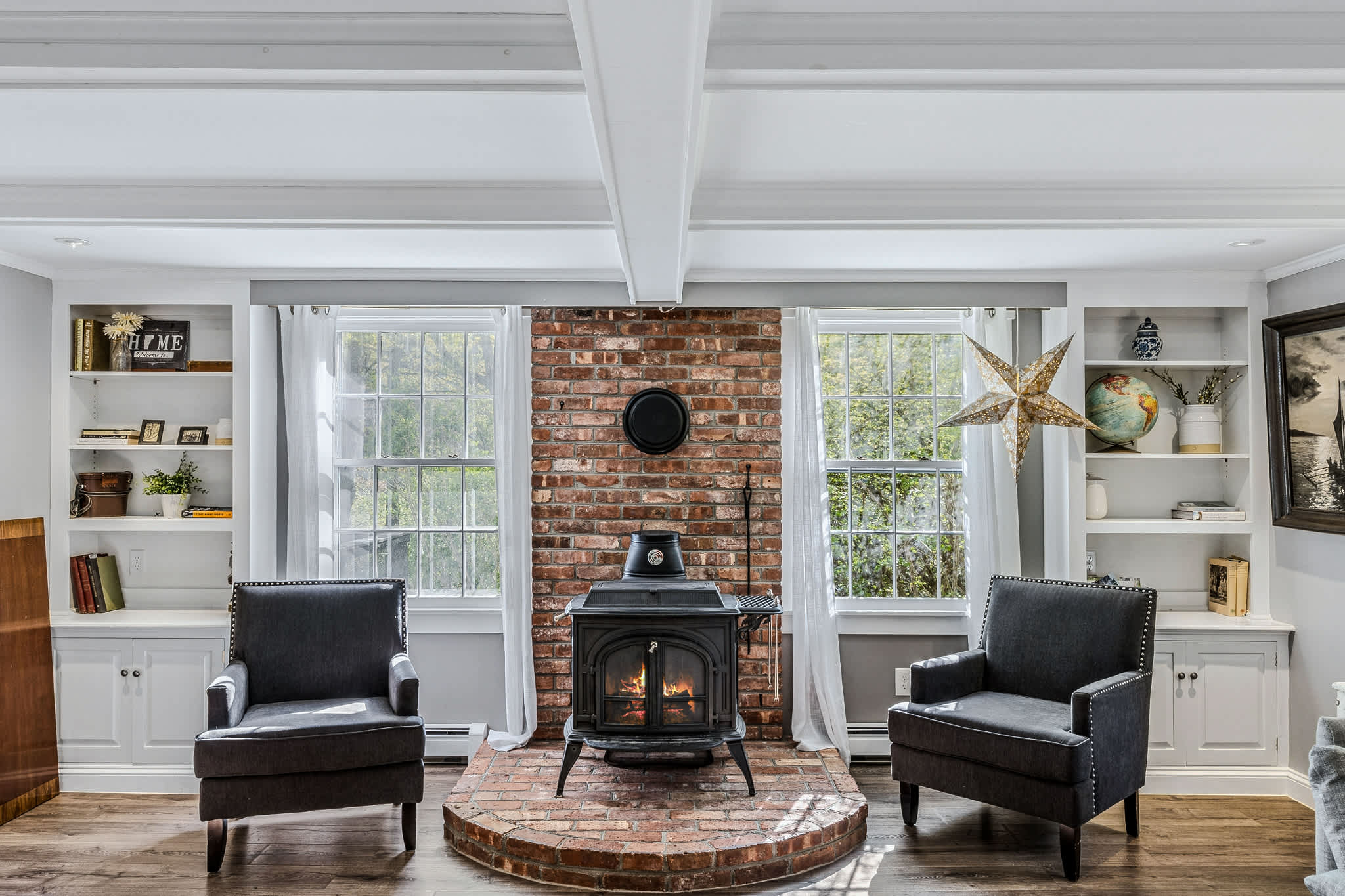 Beautiful Woodstock Home with Fire Pit, Grill, and Mountain Charm