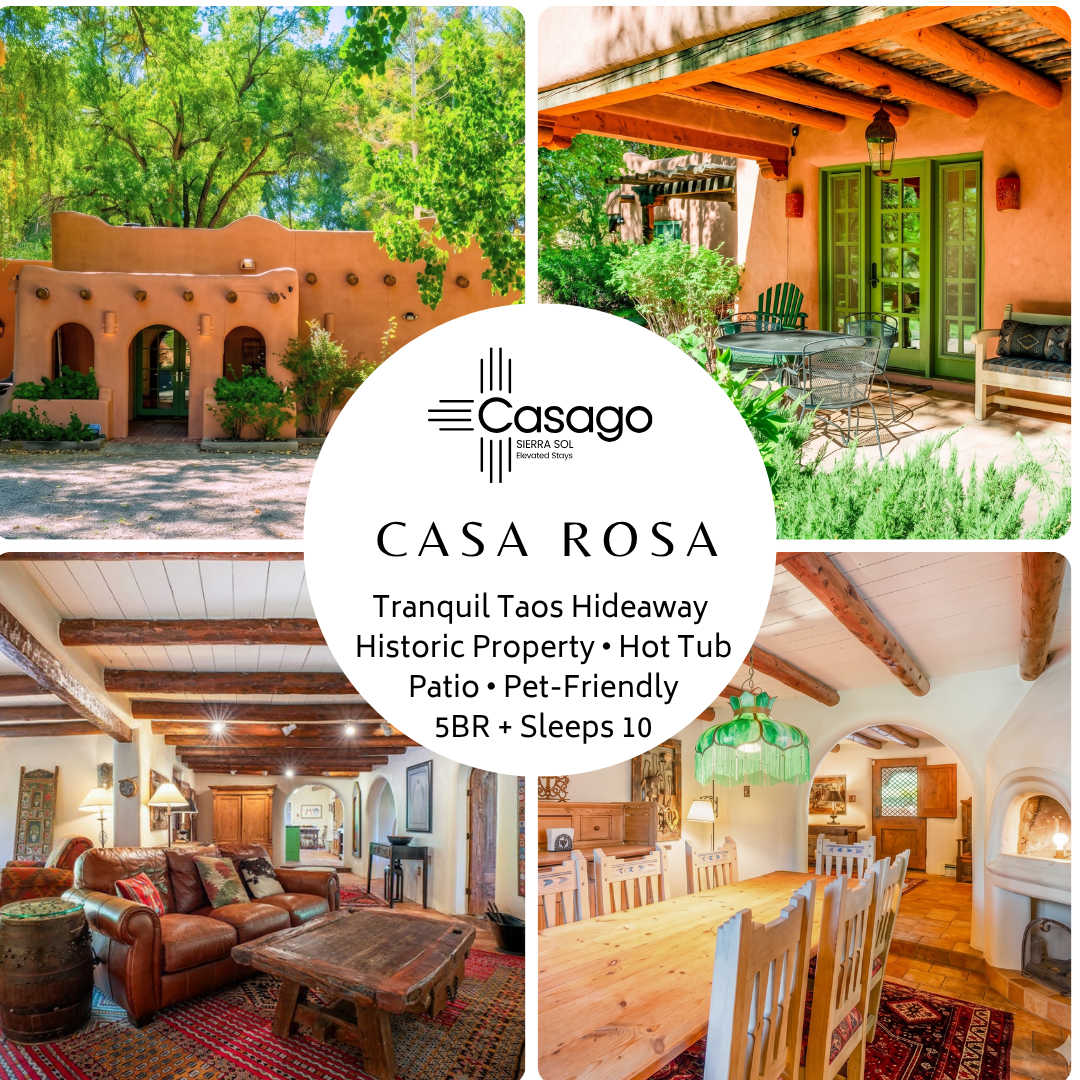 Casa Rosa - Hot Tub, Patio & Pet Friendly Retreat - Taos, NM