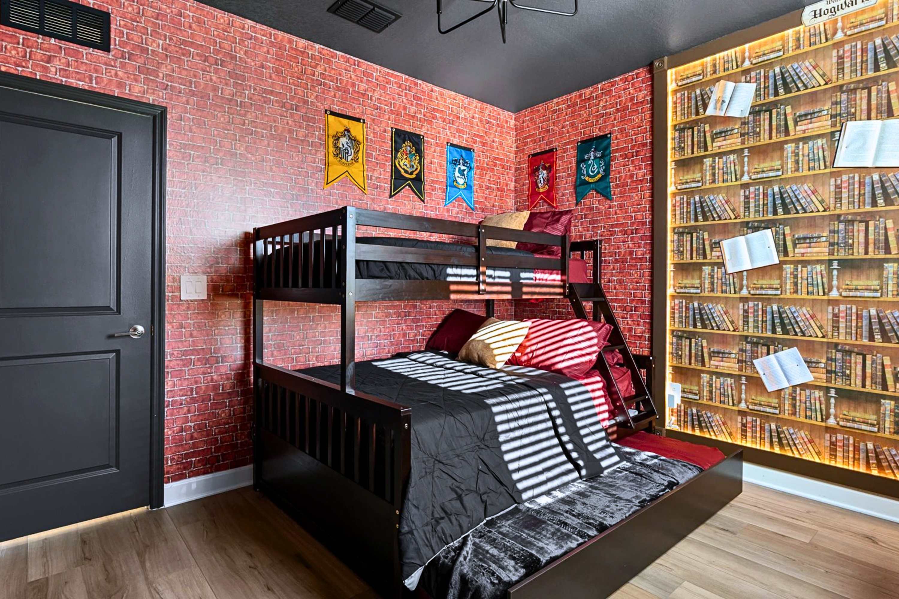 Spacious kids' room – Plenty of room to play, relax, and sleep comfortably.