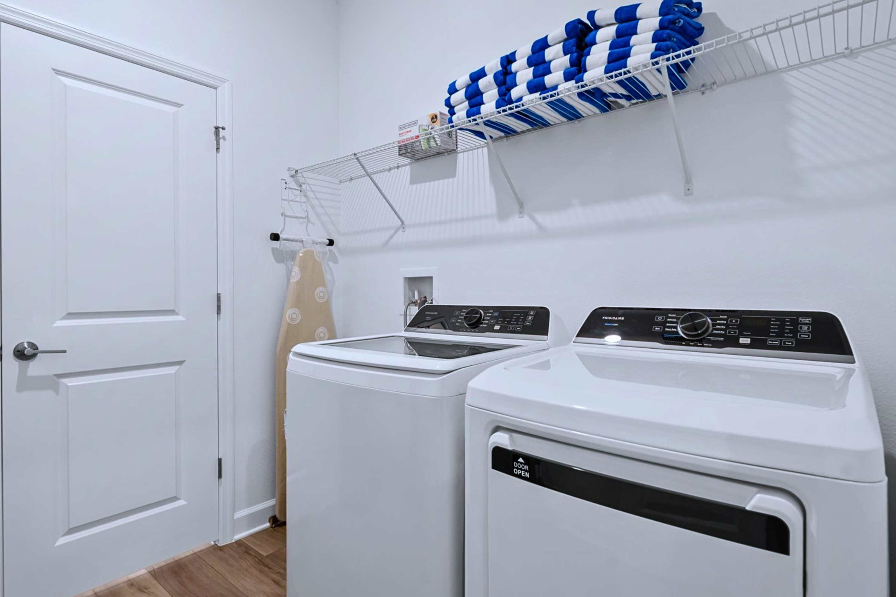 In-home laundry facilities (washer and dryer)